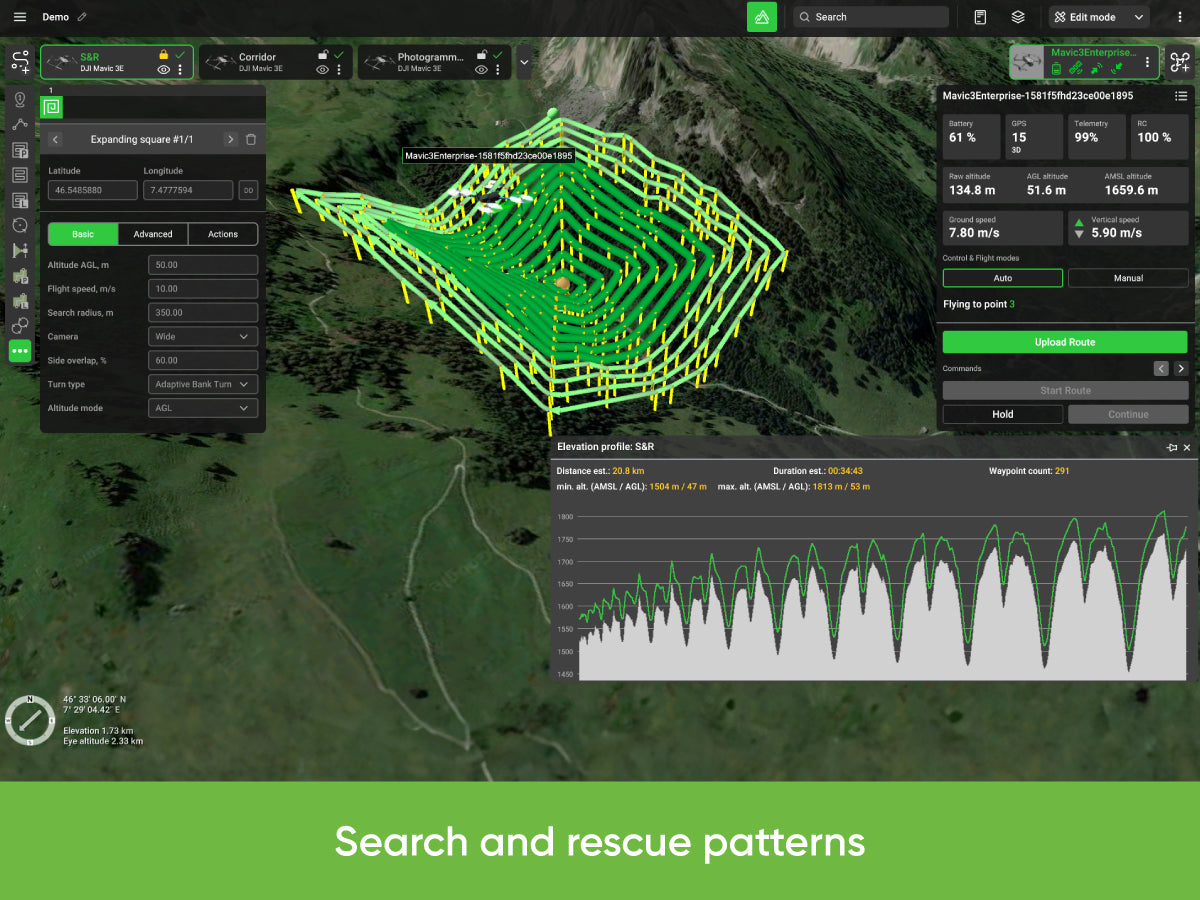UgCS PRO Drone Flight Planning Software - Annual Subscription for Precision Mapping & Aerial Photography | Perfect for Surveying, Construction & Agricultural Applications