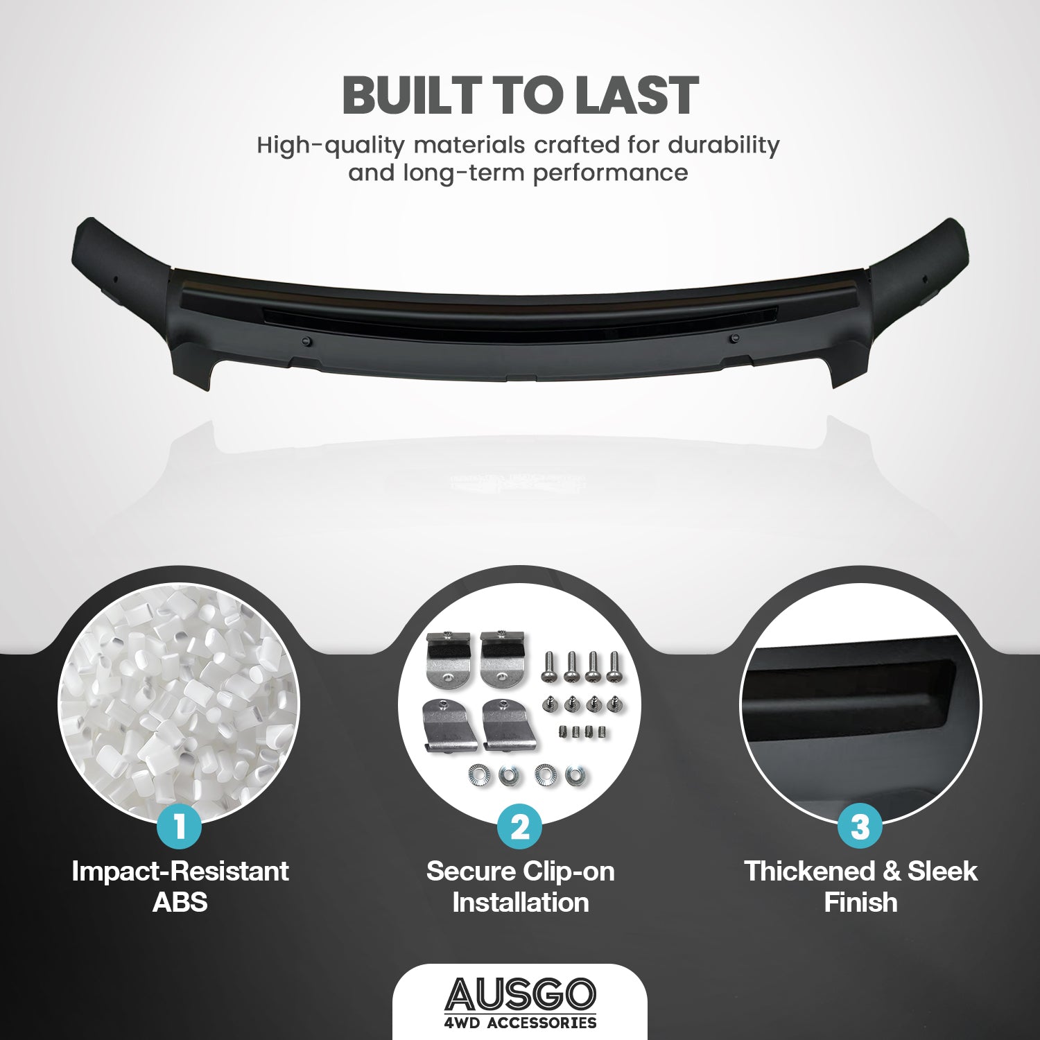 Toyota Land Cruiser Prado 150 Series Bonnet Protector (2010-2013) - Durable Car Hood Cover for Off-Road Adventure & UV Protection