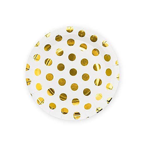 Gold Polka Dot