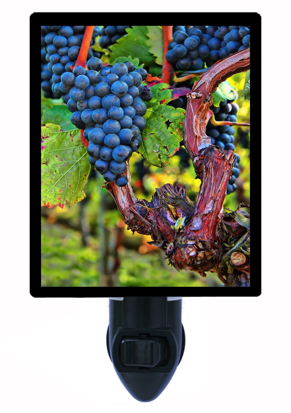 Grapes Night Light - LED Vineyard Decor for Kitchen, Wine Bar & Home - Perfect for Nighttime Ambiance & Relaxation
