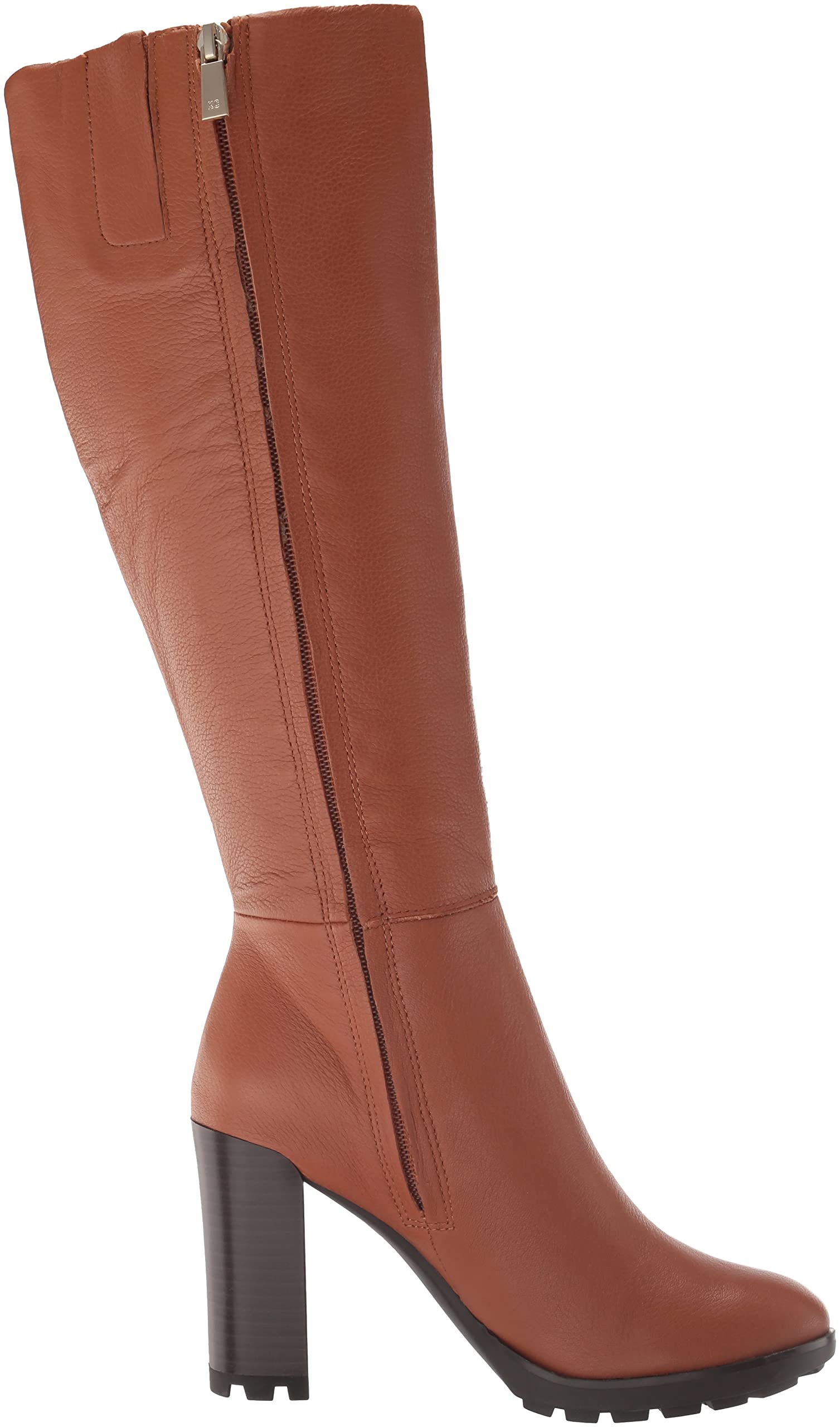 Kenneth Cole Women's Justin 2.0 Knee High Boots - Stylish Leather Knee-High Boots for Women, Comfortable Heel & Slip-On Design - Perfect for Office, Party & Winter Outfits