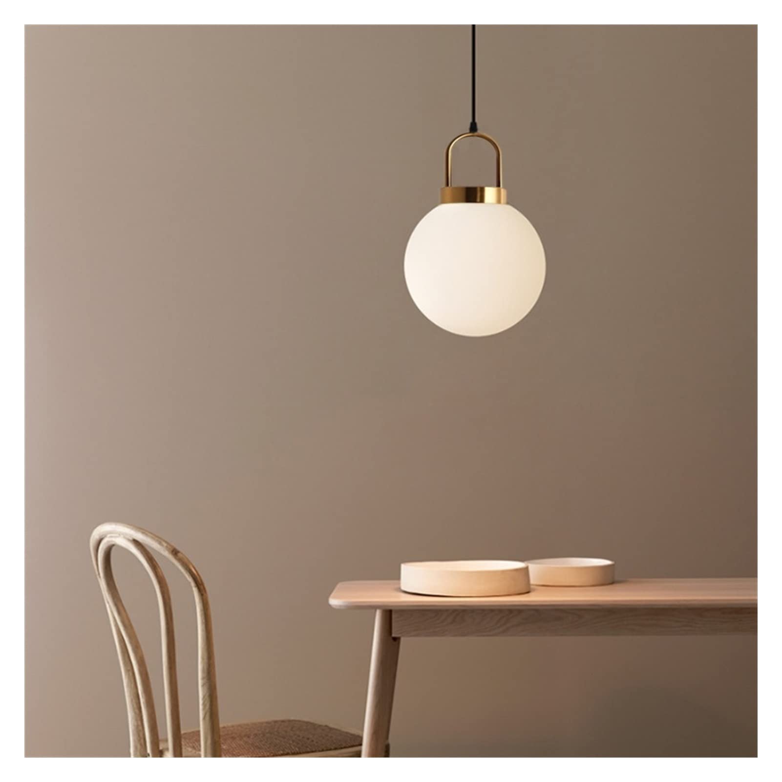 Crystal Chandelier Hanging Lights - Modern Nordic Style Semi-Circular Glass LED Pendant Lamp for Restaurant, Pub, Shop & Home Decor | Elegant Ceiling Lighting for Dining Room, Bedroom, Living Room & Commercial Spaces