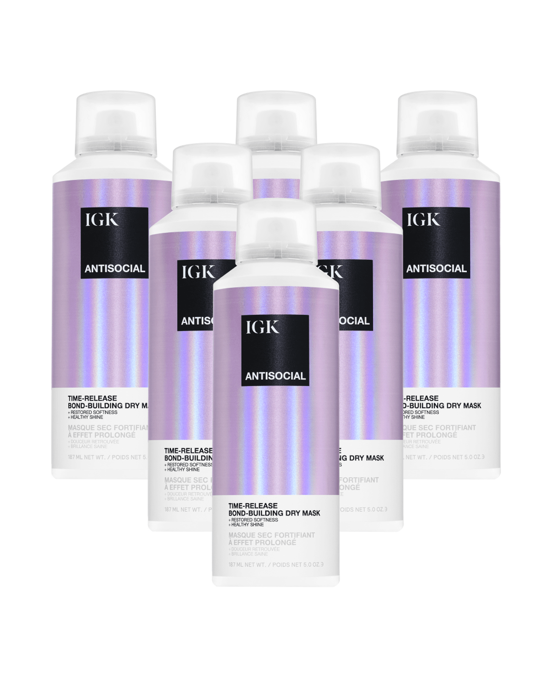 Antisocial Deep Conditioning Dry Hair Mask for Damaged Hair - Buy 3 Get 3 Free Bonus - Perfect for Salon-Quality At-Home Hair Treatment & Repair