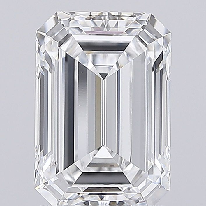 2.02 Carat E Color VVS2 Clarity Emerald Cut Lab-Grown Diamond - Perfect for Engagement Rings & Luxury Jewelry