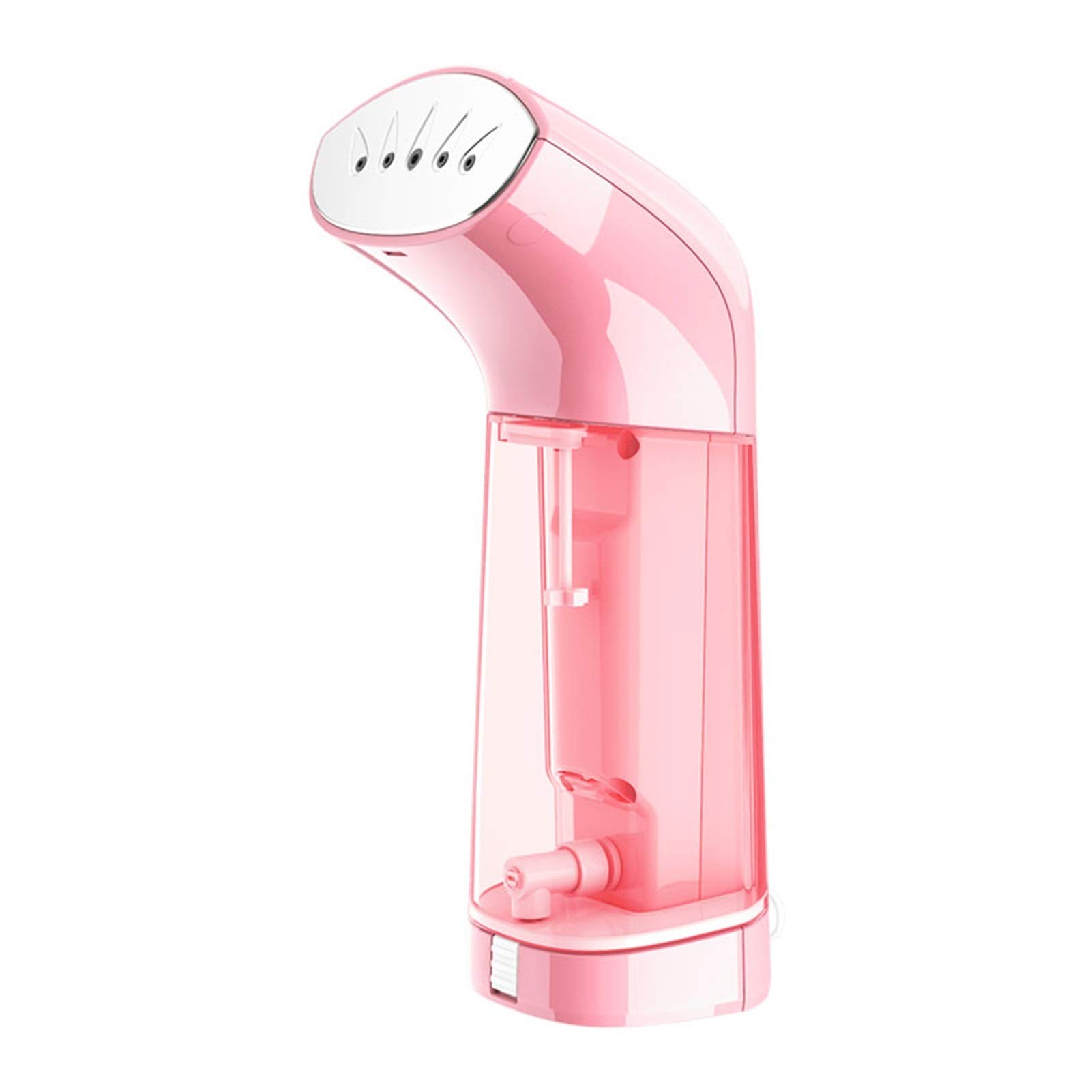 Zinhsq Compact Handheld Travel Garment Steamer - Powerful Dry Steam Iron & Wrinkle Remover for Clothes, Fast Heating 2-in-1 Portable Fabric Steamer with Brush - Perfect for Travel, Business Trips & Home Use