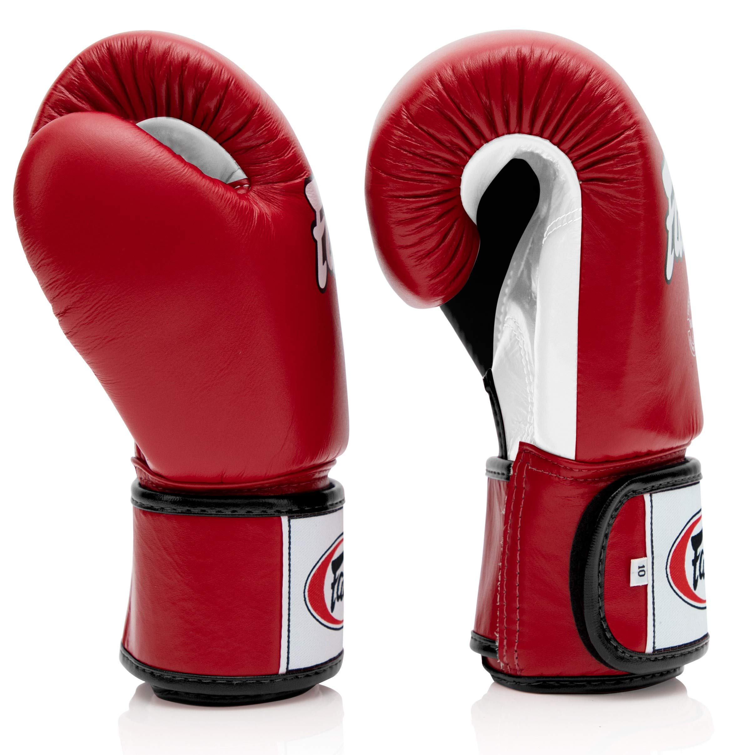 Fairtex BGV1 Muay Thai Boxing Gloves for Men, Women & Kids - Premium Training & Sparring MMA Gloves | Lightweight, Shock Absorbent for Martial Arts | Ideal for Kickboxing, MMA Training & Fitness Workouts