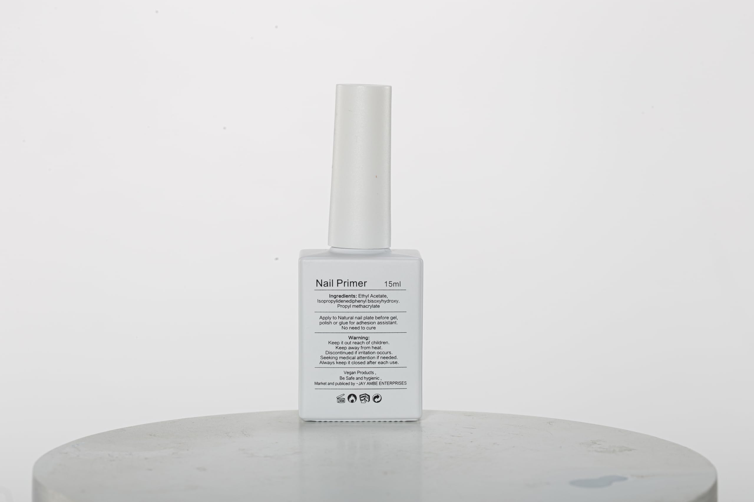 BOLT BE 15ml Acid-Free Nail Primer for Gel & Acrylic Nails - No Lift Nail Prep Bond, Fast Air Dry Nail Bonder for Professional Salon & Home Manicure (HOME SERIES, NAIL PRIMER) - Perfect for DIY Nail Art, Gel Polish Application & Long-Lasting Manicures