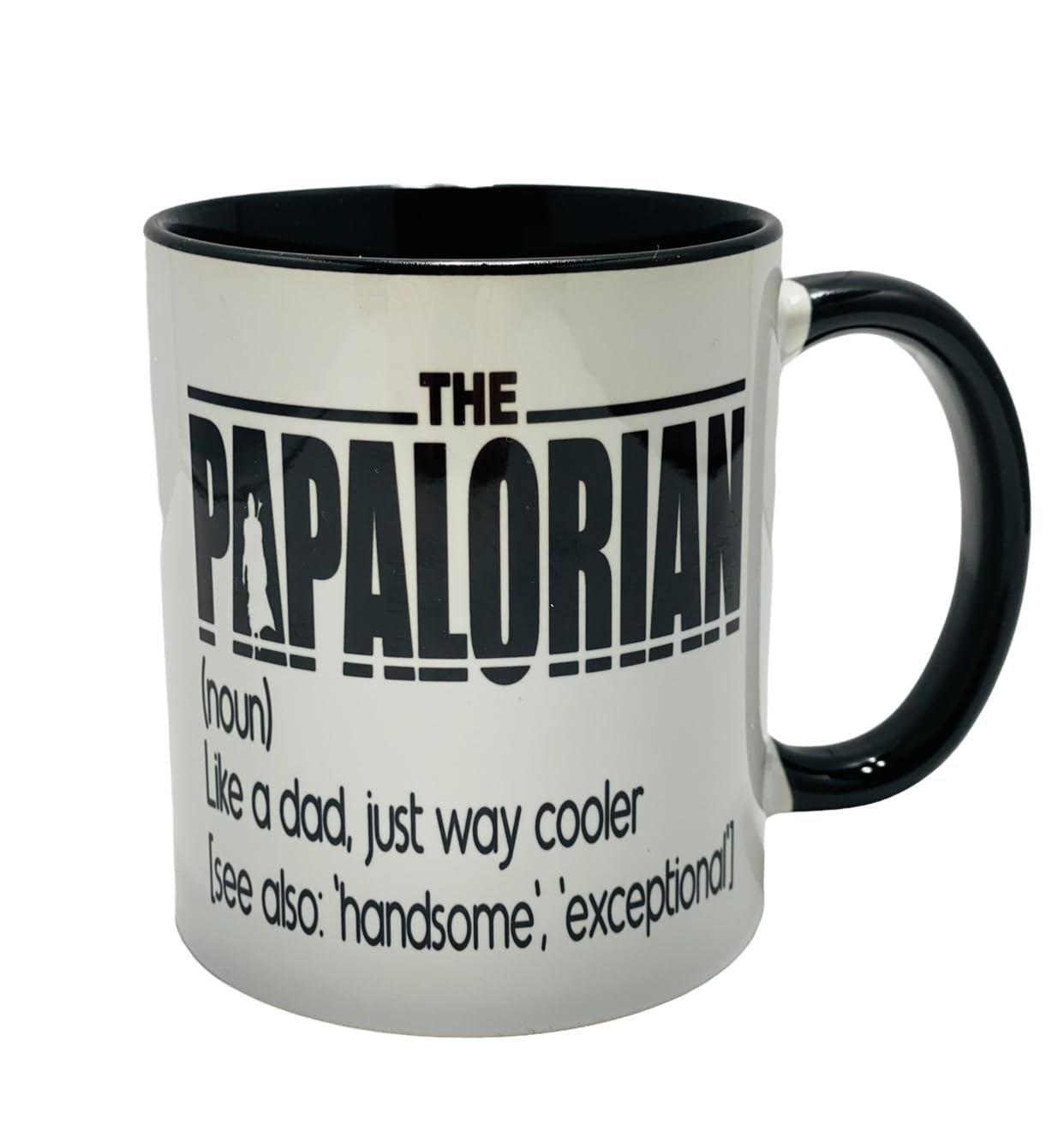 PaPalorian - Premium Ceramic Coffee Mug for Dad & Grandpa - Unique Sci-Fi Themed Gift for Father's Day, Birthday & Retirement - Perfect for Home, Office & Geek Culture Enthusiasts