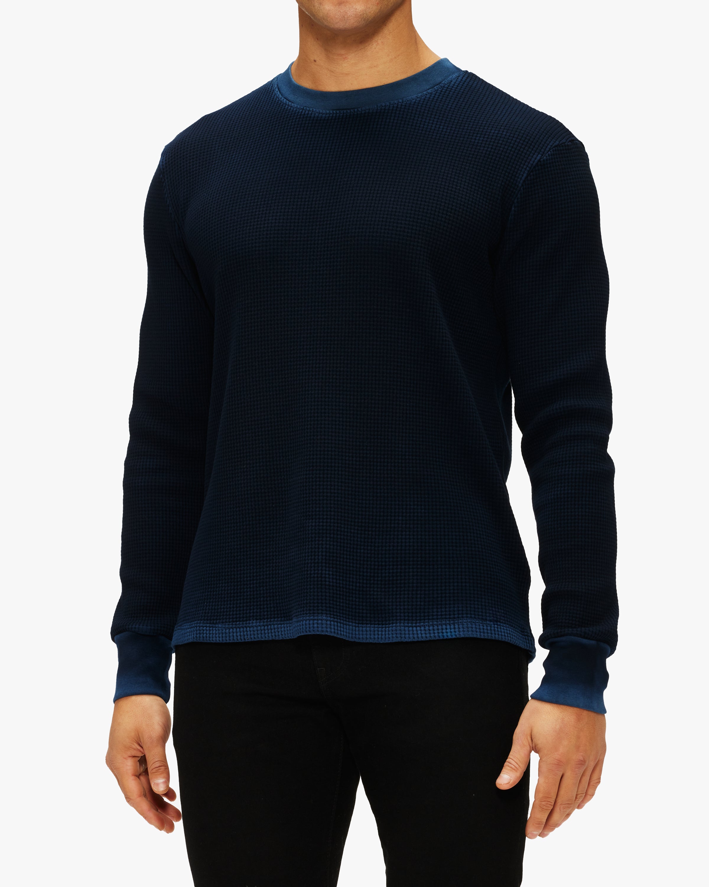 Cotton Citizen Cooper Thermal Long Sleeve Shirt for Men - Soft & Breathable Cotton Blend - Perfect for Layering, Casual Wear & Outdoor Activities