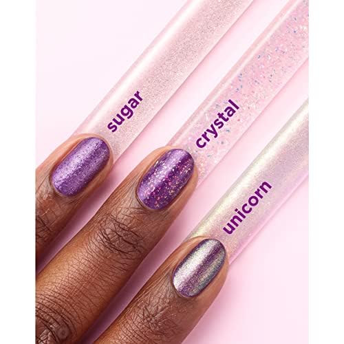Sally Hansen Miracle Gel™ Unicorn Top Coat - Long Lasting Gel-Like Nail Polish with Glitter, No UV Lamp Needed | Perfect for Manicures, Parties & Special Occasions