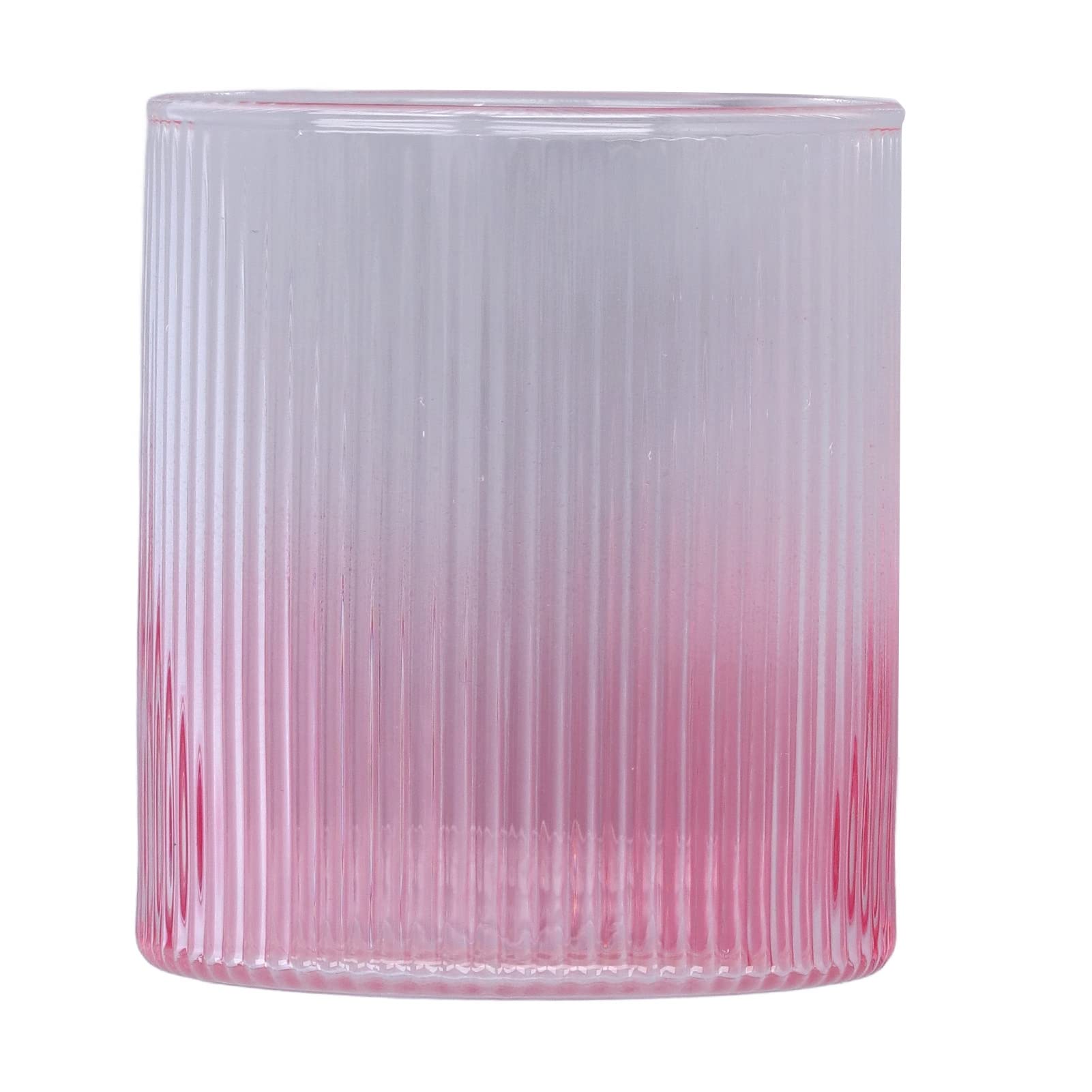 Premium Borosilicate Glass Coffee Mug - Heat & Cold Resistant, Shatterproof Cup for Latte, Macchiato, Milk, Tea - Elegant Pink Design - Perfect for Home, Office, Cafe & Gifts
