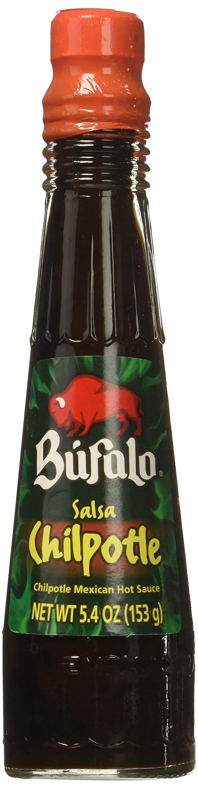 Spicy Chipotle Buffalo Hot Sauce - 5.4 oz Bottle | Perfect for Wings, Tacos, Nachos & BBQ | Gourmet Hot Sauce for Cooking & Grilling