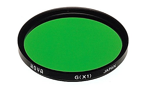 Hoya 46mm X1 Green Multi-Coated Glass Filter for DSLR & Mirrorless Cameras - Enhance Color & Reduce Glare in Photography & Videography
