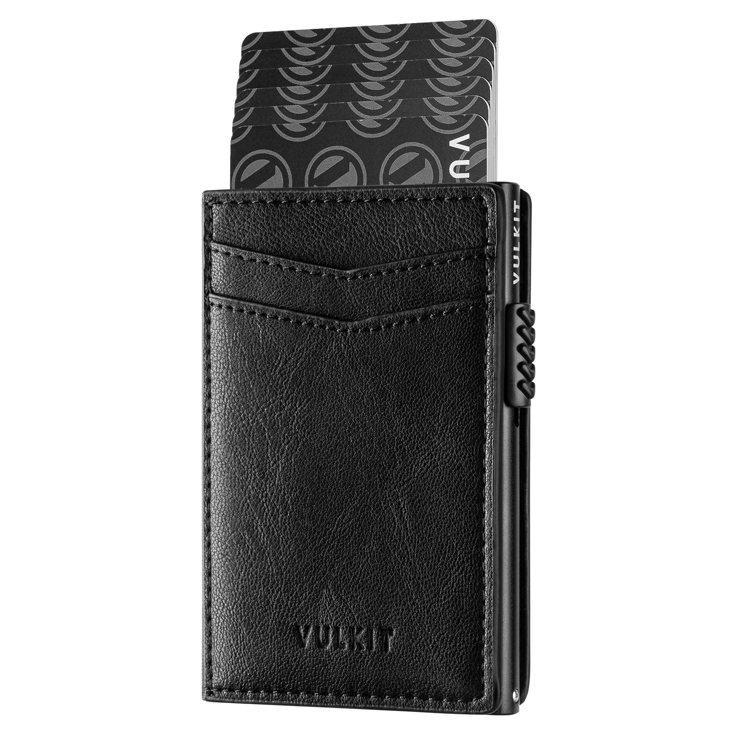 VC301 Men's Slim RFID Blocking Wallet - Ultra Thin Pop Up Card Holder with 2 Outer Slots | Minimalist Front Pocket Wallet for Everyday Carry & Travel