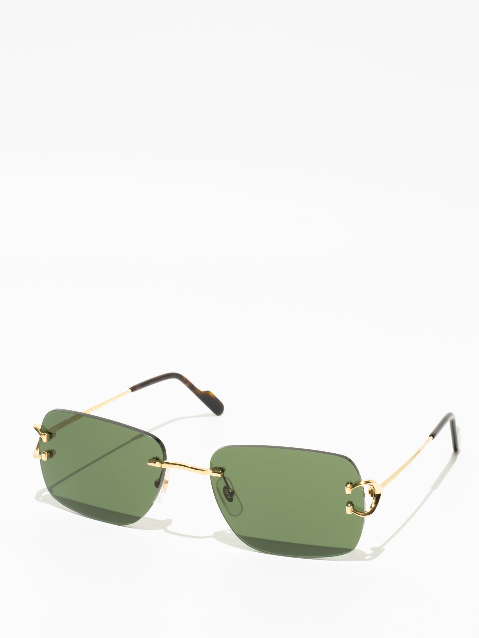 Cartier CT0330S 005 C Décor Sunglasses - Luxury UV Protection Shades for Women, Fashionable Aviator Style for Beach, Driving & Outdoor Activities