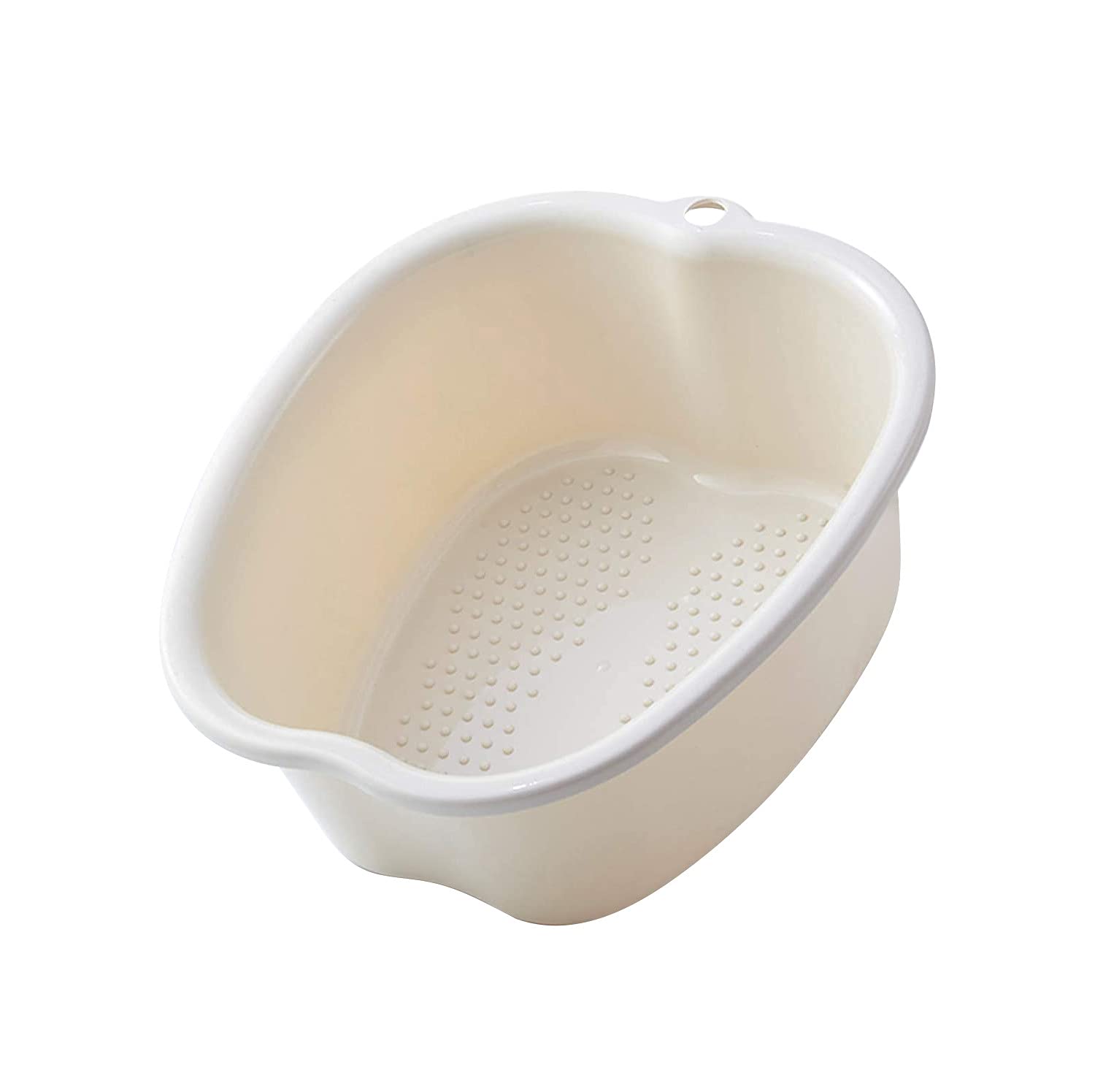 Premium Thick Plastic Foot Soaking Basin for Pedicure & Massage – Large Bath Tub for Relaxing Feet Care – Perfect for Spa, Home Pedicure & Bathroom Essentials