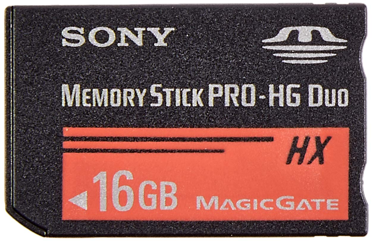 Sony 16GB Memory Stick PRO-HG Duo HX MS-HX16B High-Speed Storage Card - Perfect for Digital Cameras, PSP Gaming, and Professional Photography