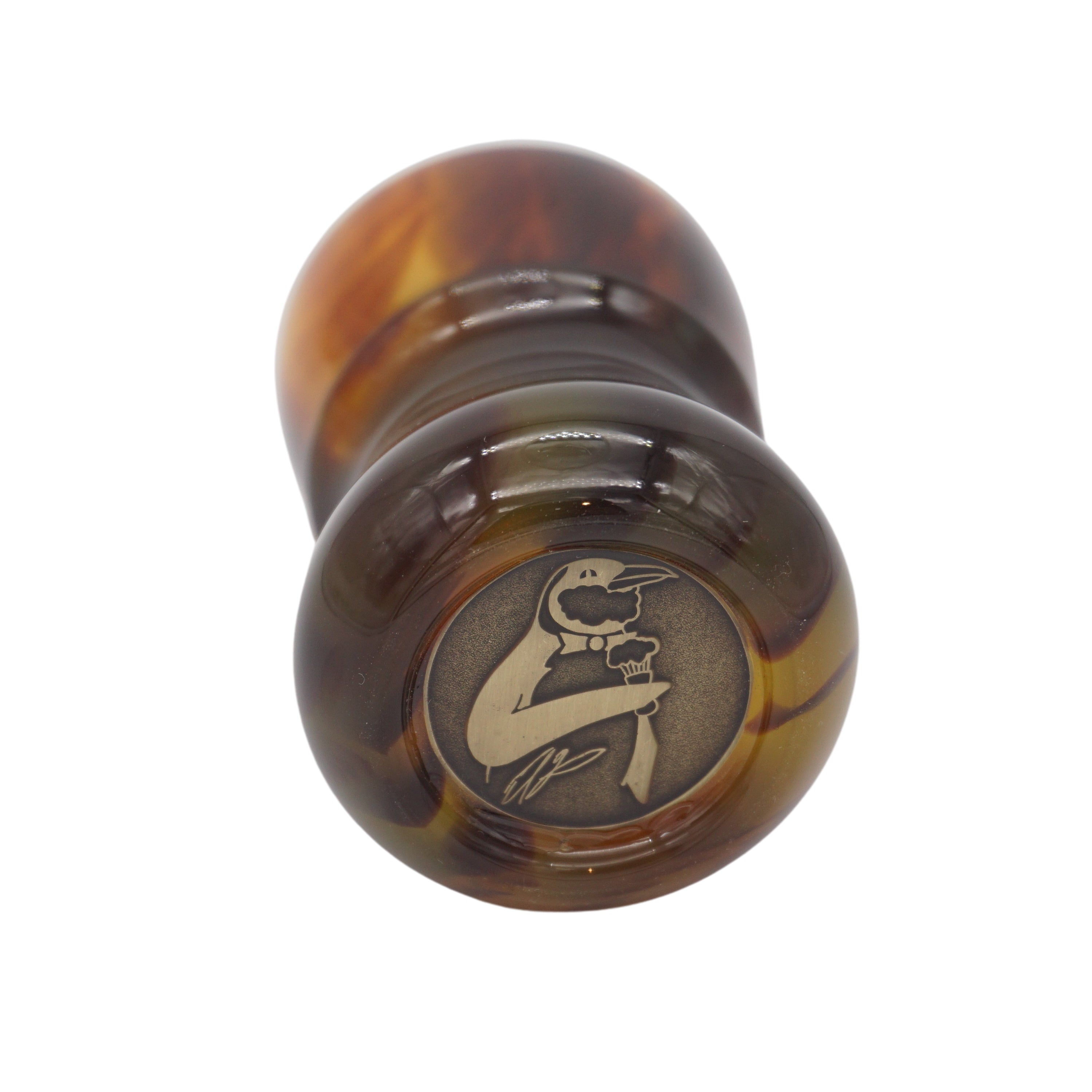 Premium Tortoise Handcrafted Shaving Brush Handle for 24mm & 26mm Knots - Perfect for Wet Shaving & Grooming Gifts
