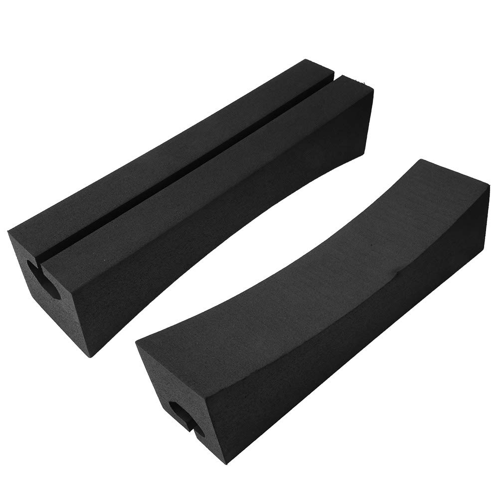 Premium Car Roof Rack for Surfboard & Kayak - Heavy Duty EVA Soft Oval Roof Bars - Portable Universal Fit for SUV, Truck, Van - Perfect for Beach Trips, Water Sports & Outdoor Adventures