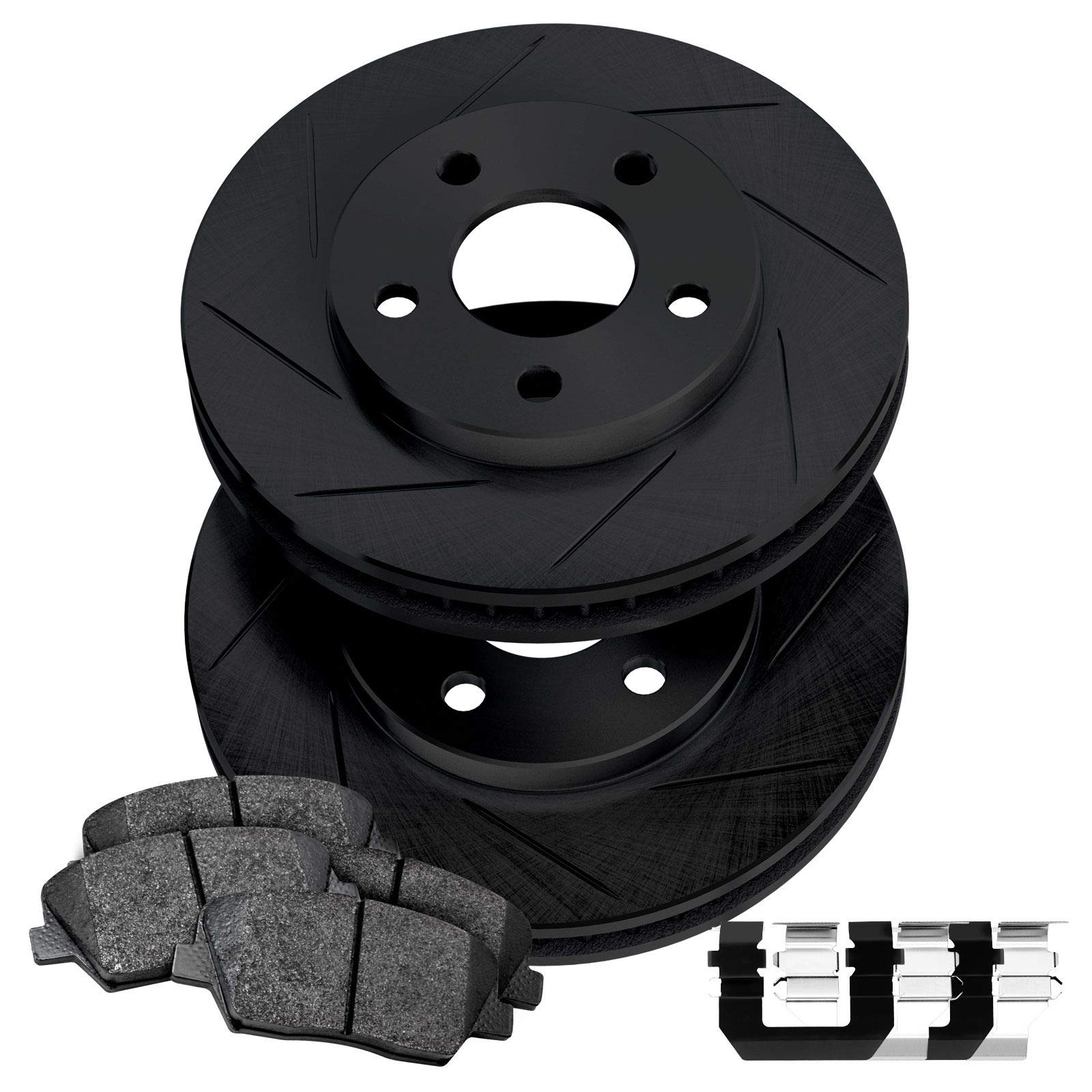 High-Performance Rear Brake Pads and Rotors Kit for 2009-2017 Suzuki Grand Vitara | Ceramic Brake Pads & Rotors Set | Durable Braking System Replacement | Perfect for Off-Road Adventures & Daily Commuting