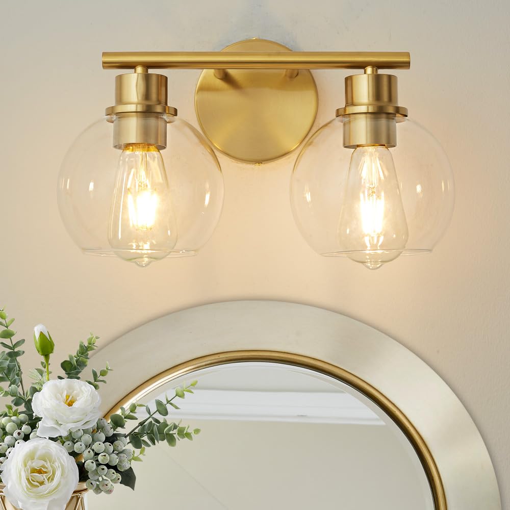 Gold Vanity Light 13.8