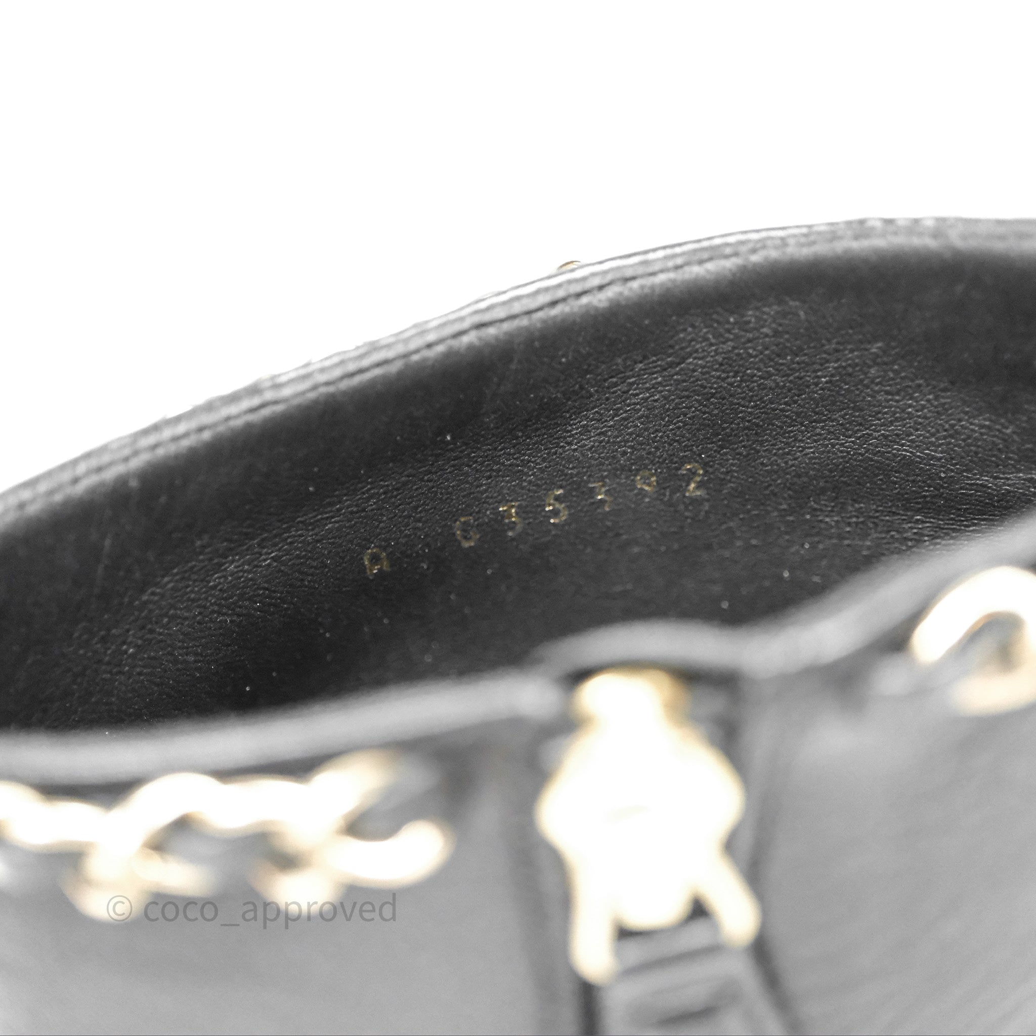 Chanel Black Cap Toe Chain Ankle Boots - Genuine Lambskin Leather Size 36.5 EU (Women's US 6.5) - Luxury Fashion Boots for Evening Parties & Date Nights
