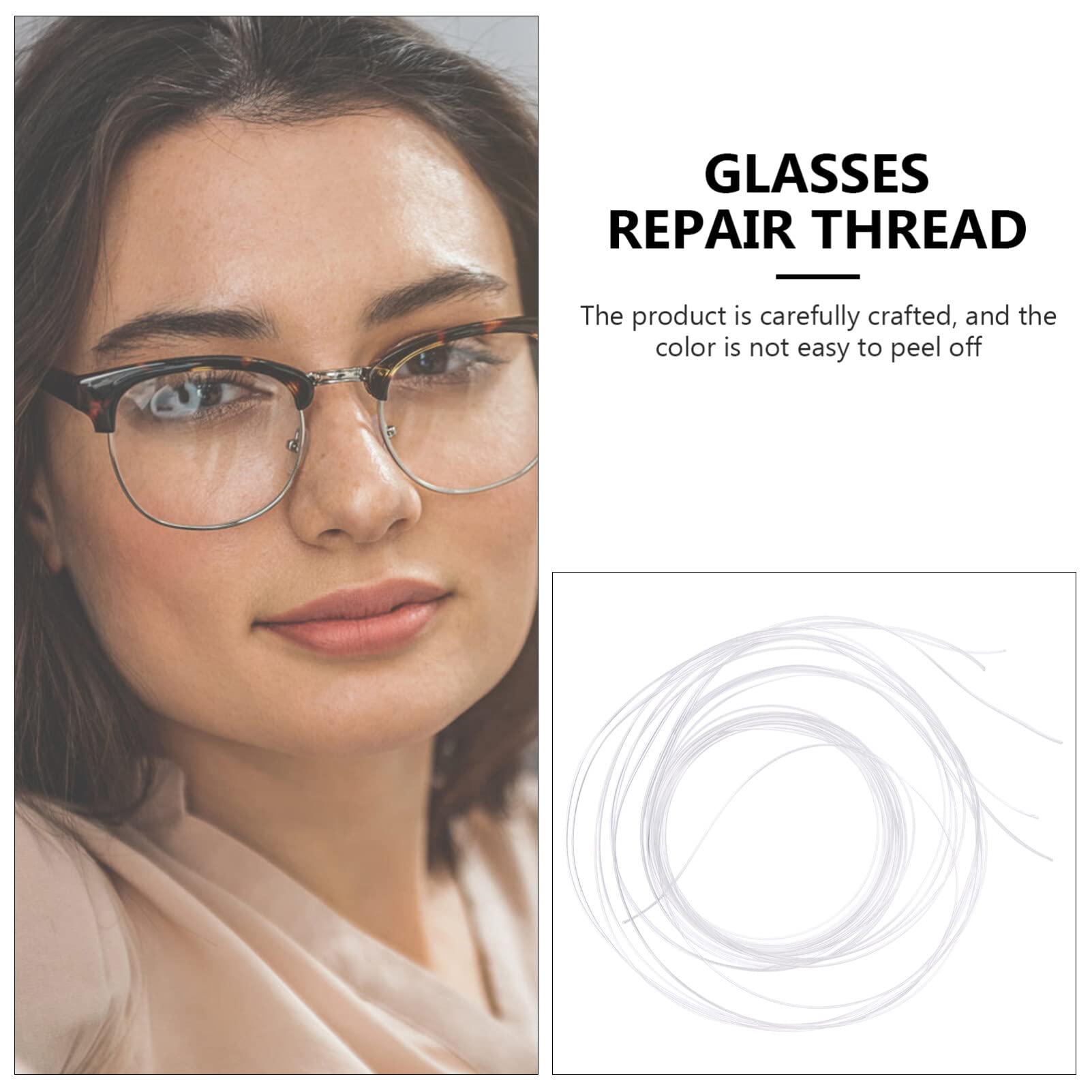 3 Packs Glasses Repair Thread Kit - Eyeglass Screw Replacement Tool with Mini Screwdriver - Perfect for Fixing Loose or Broken Eyeglass Frames at Home, Office or Travel