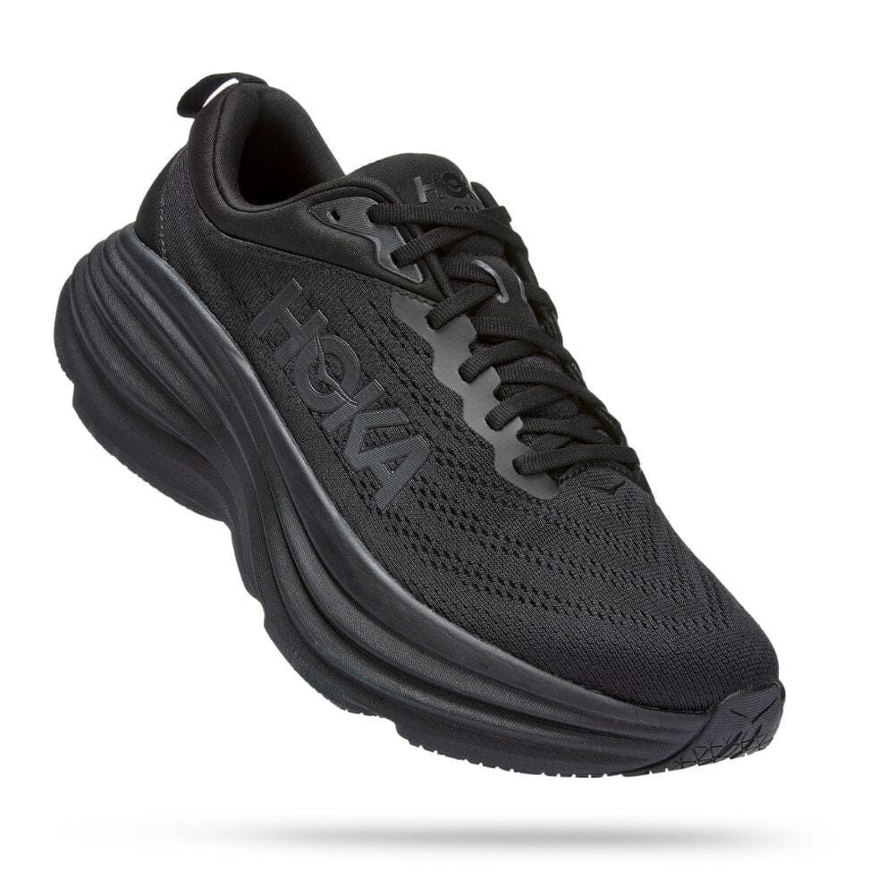 Hoka Men's Bondi 8 Running Shoes - Lightweight Cushioned Sneakers for Marathon, Jogging & Walking - Breathable Mesh Upper with Maximum Support & Comfort