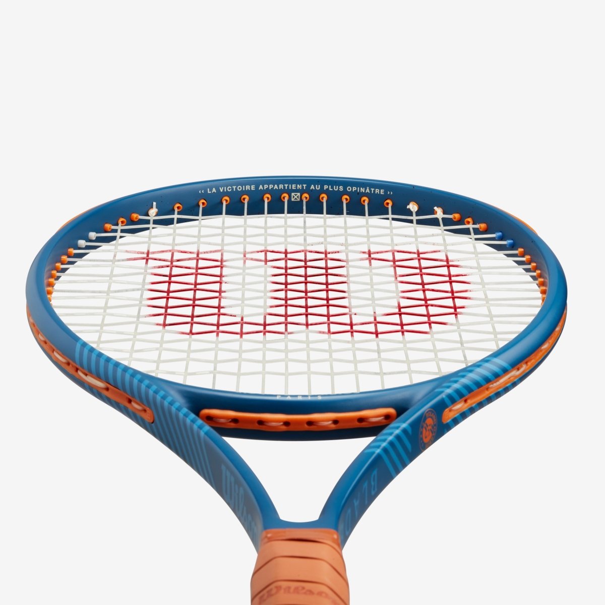 Wilson Blade 98 V9 Tennis Racket (16x19 String Pattern) | Roland Garros Edition | Perfect for Clay Court & Hard Court Play