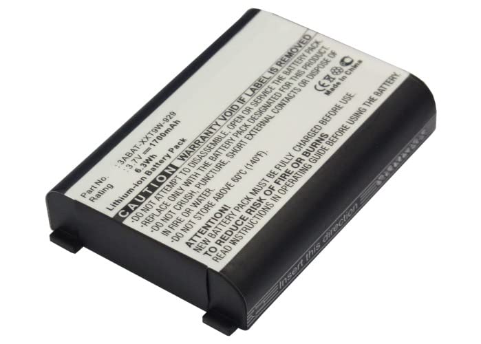 Synergy Digital Wireless Headset Battery - 1700mAh Li-ion Replacement for Astro 3ABAT-XXT9W-929 Headset | High Capacity 3.7V Battery | Perfect for Gaming, Streaming & Long Sessions
