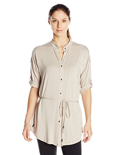 LOLE Women's Rory Blouse - Elegant Floral Print Long Sleeve Tunic Top for Casual Wear, Office & Date Night Outfits