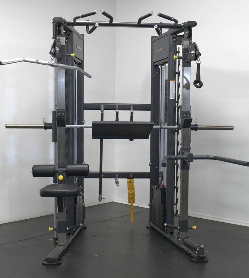BodyKore MX 1162 Universal Fitness Trainer - Adjustable Home Gym Equipment for Strength Training & Full Body Workouts | Perfect for Home, Garage & Commercial Gyms