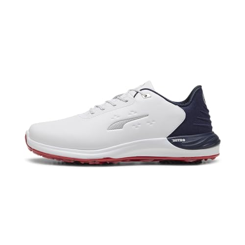 Puma White/Deep Navy/for All Time Red