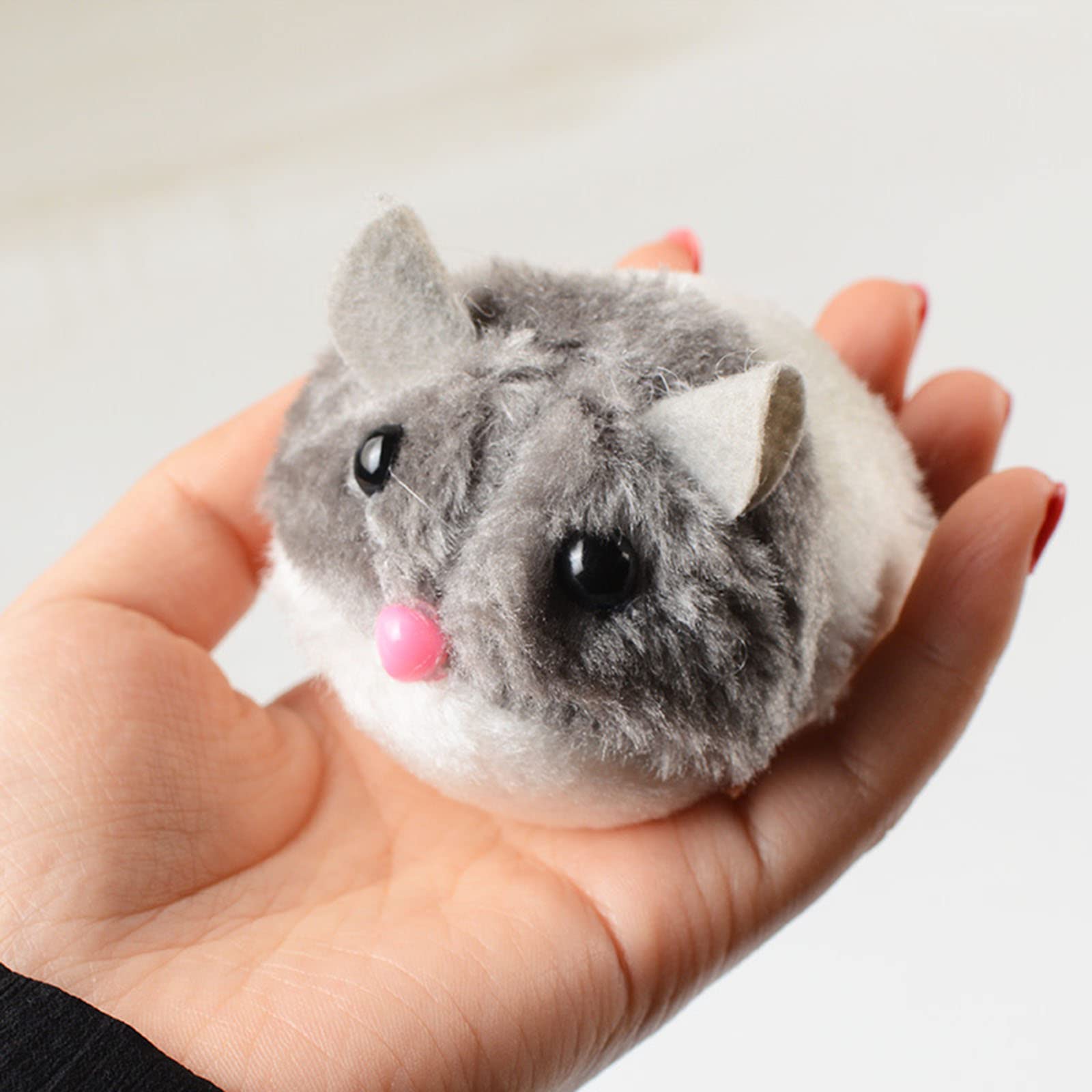 Interactive Automatic Moving Toy for Mice Hamster Kitten - Indoor & Outdoor Play for Small Pets - Perfect for Exercise, Training & Entertainment