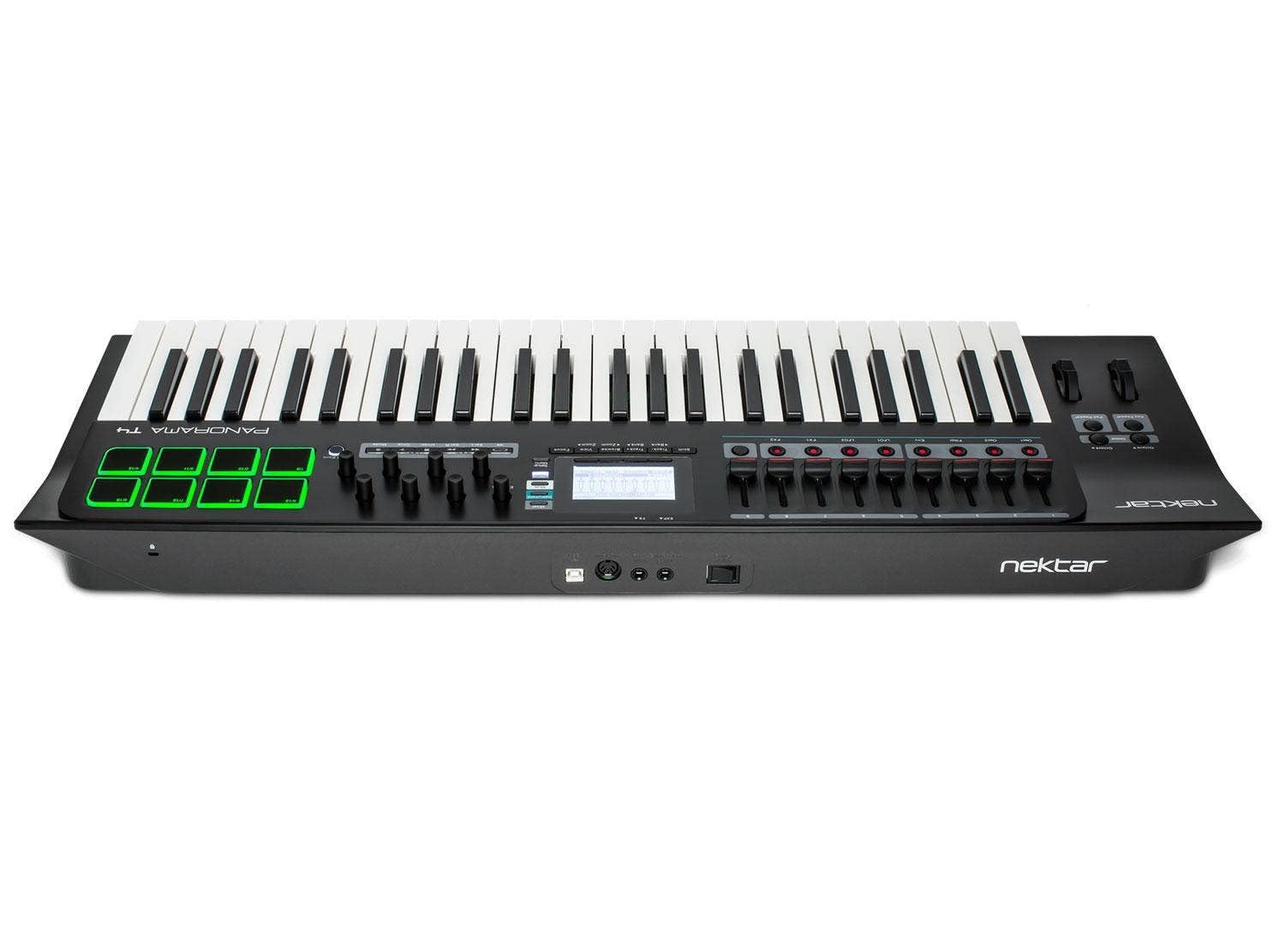 Nektar Panorama T4 49-Key USB MIDI Keyboard Controller - Professional Music Production & Performance | Perfect for Home Studio, Live Shows & Beat Making