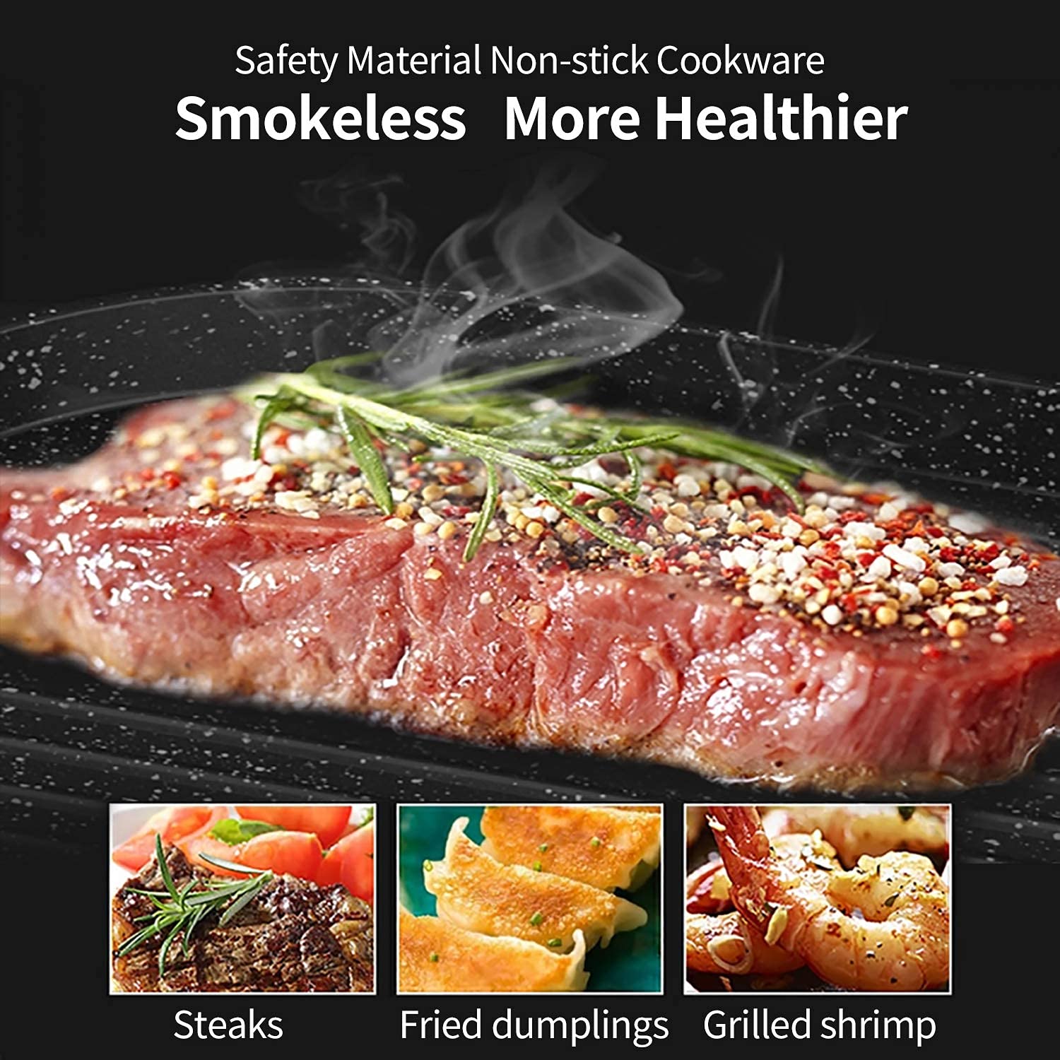 Liven Electric Grill with Hot Pot - Multifunctional Indoor Teppanyaki Grill, Korean BBQ & Shabu Shabu Hot Pot - Dual Temperature Control, 3.6L Large Capacity for 2-10 People (SK-J6868) - Perfect for Family Gatherings, Parties & Indoor Cooking
