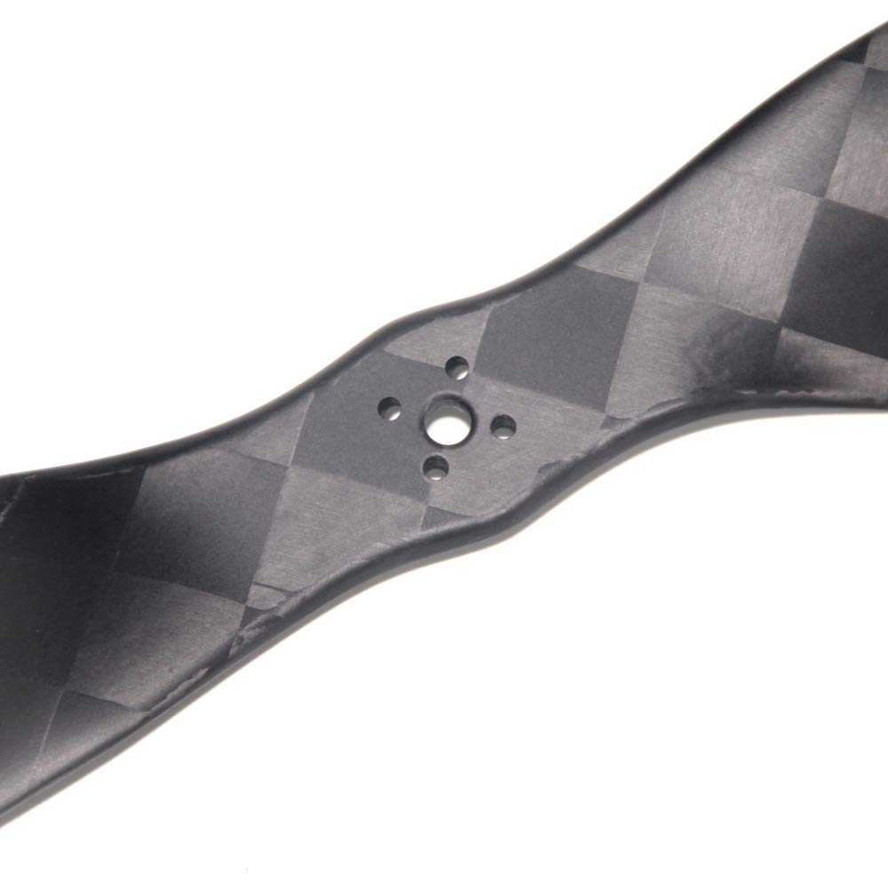 FLUXER CB2 30x10in Carbon Fiber Propeller - Upgraded Ultralight Drone Prop for Multirotor, Quadcopter, Hexacopter (M3x4) - Perfect for DIY RC Hobby & Professional Aerial Photography