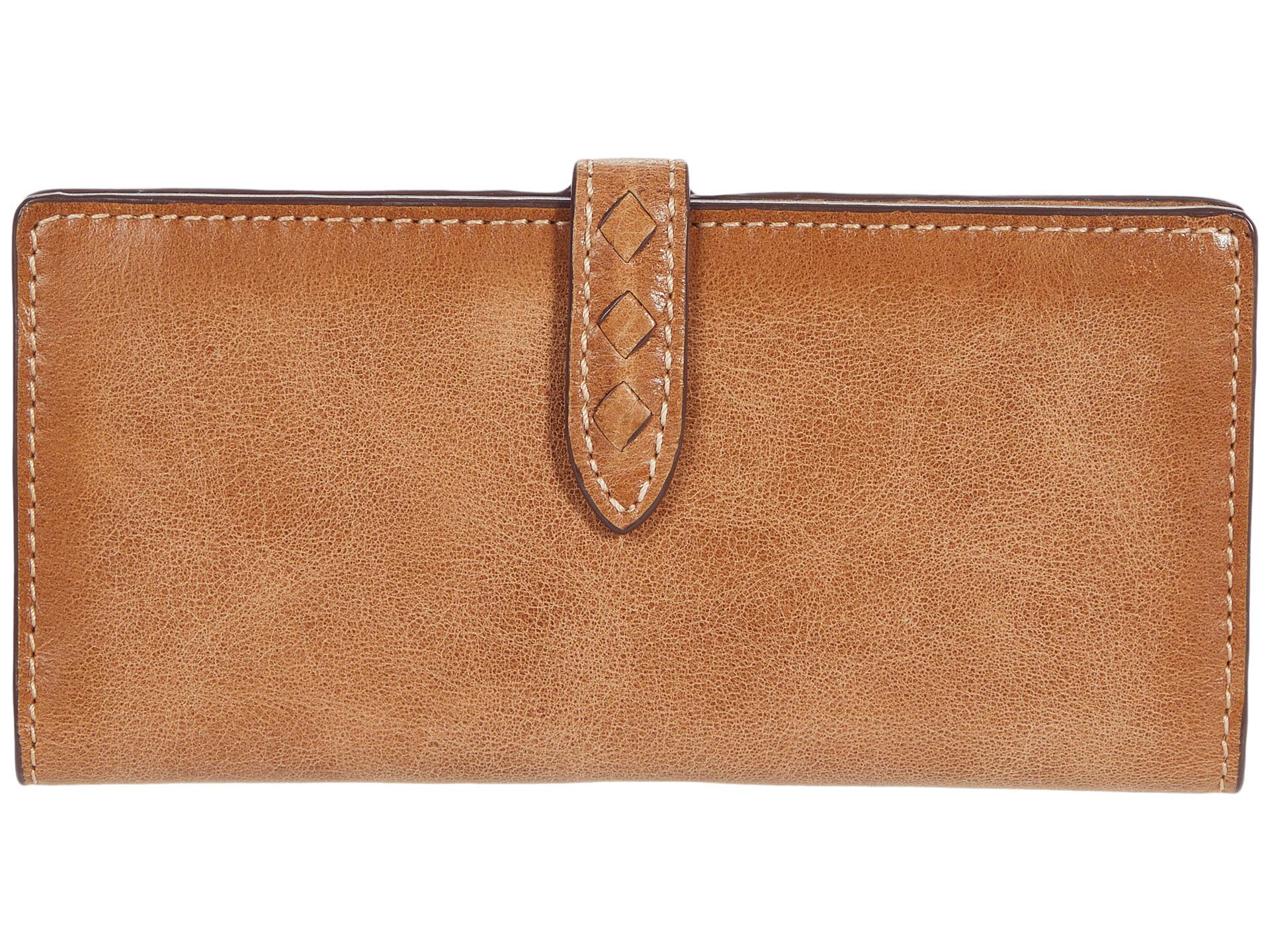 Frye Women's Reed Slim Leather Wallet - RFID Blocking & Compact Design for Everyday Use, Travel & Minimalist Lifestyle