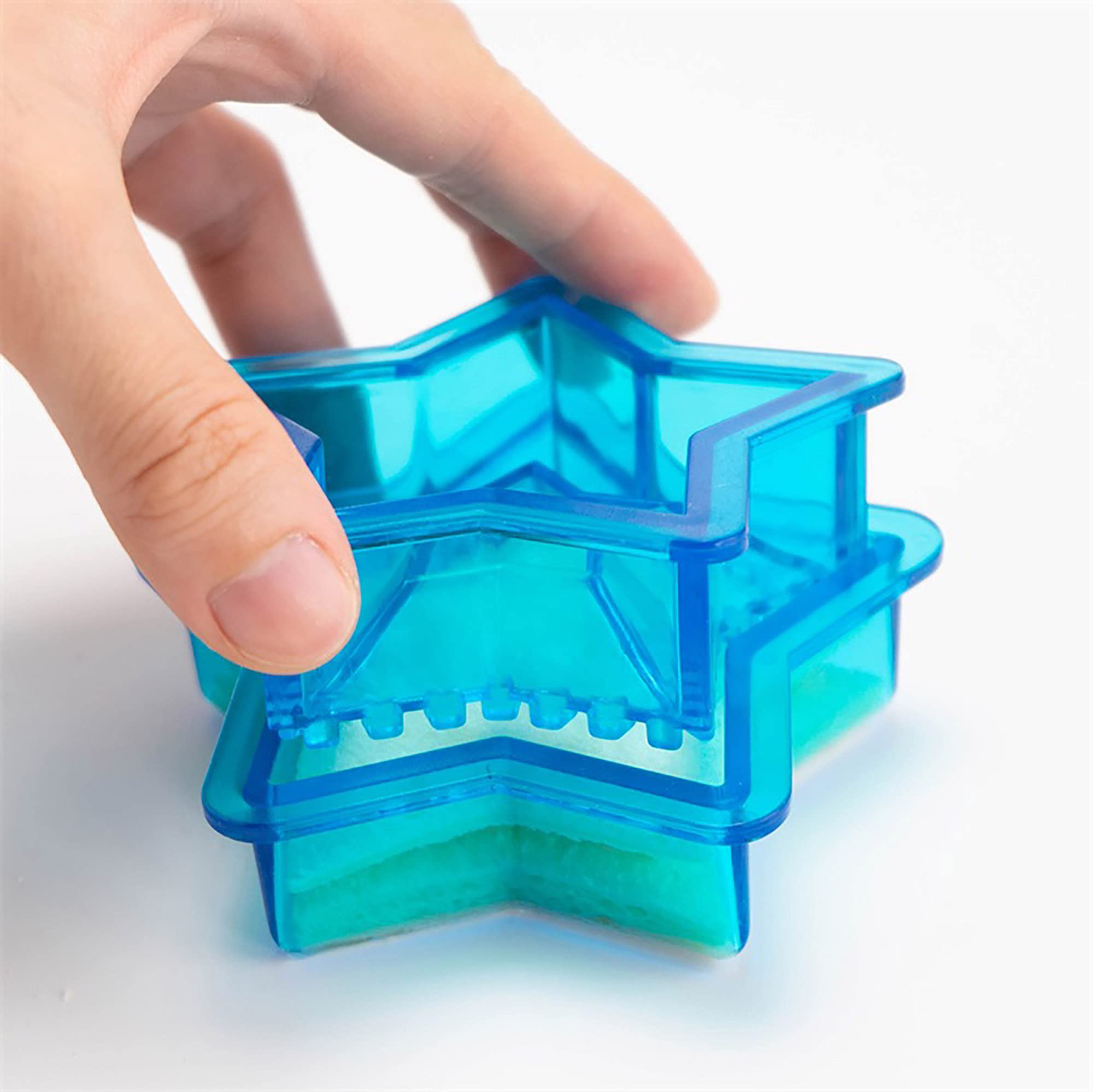 **Anvietue Pocket Sandwich Sealer Cutter - Uncrustable Sandwich Maker for Kids, Perfect for Bread, Pancakes & Cookies - Ideal for Lunchboxes, Bento Boxes & School Lunches (Star Shape) - Great for Picnics, Parties & On-the-Go Snacks**