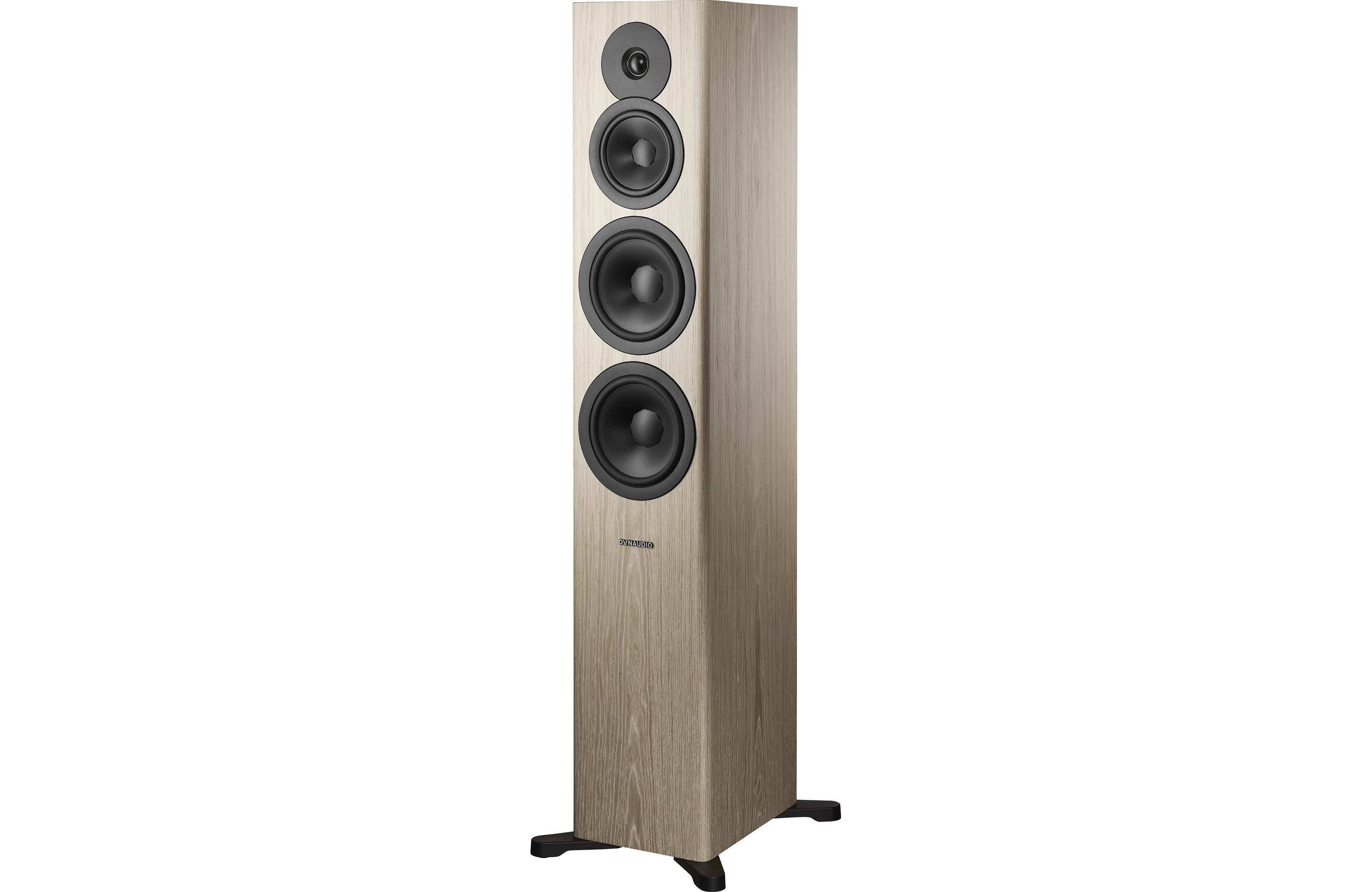 Dynaudio Evoke 50 High-End Floorstanding Speakers (Pair) - Premium Home Audio System for Living Room & Home Theater Setup