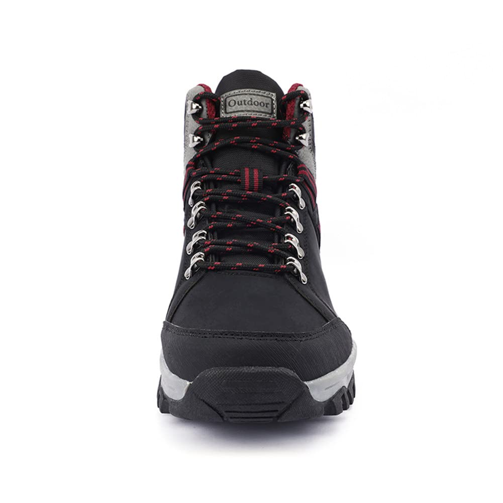 Men's Waterproof Hiking Boots - Lightweight Ankle Boots with Multi-Terrain Lugs, Durable & Sturdy Design for Outdoor Adventures, Work & Camping - Camouflage Style