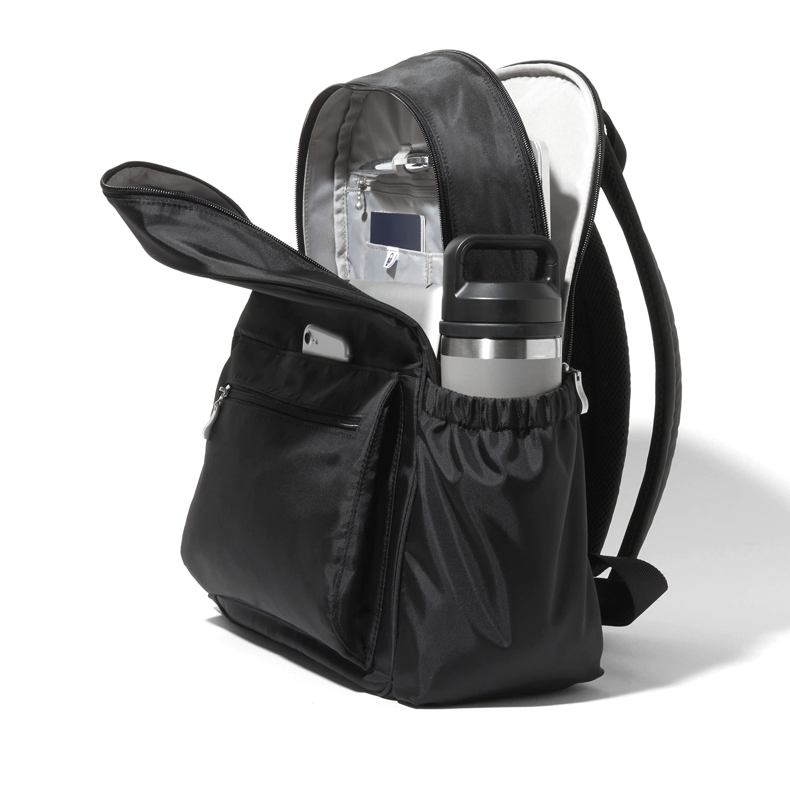 Baggallini Essential 16x12 Inch Laptop Backpack with 16