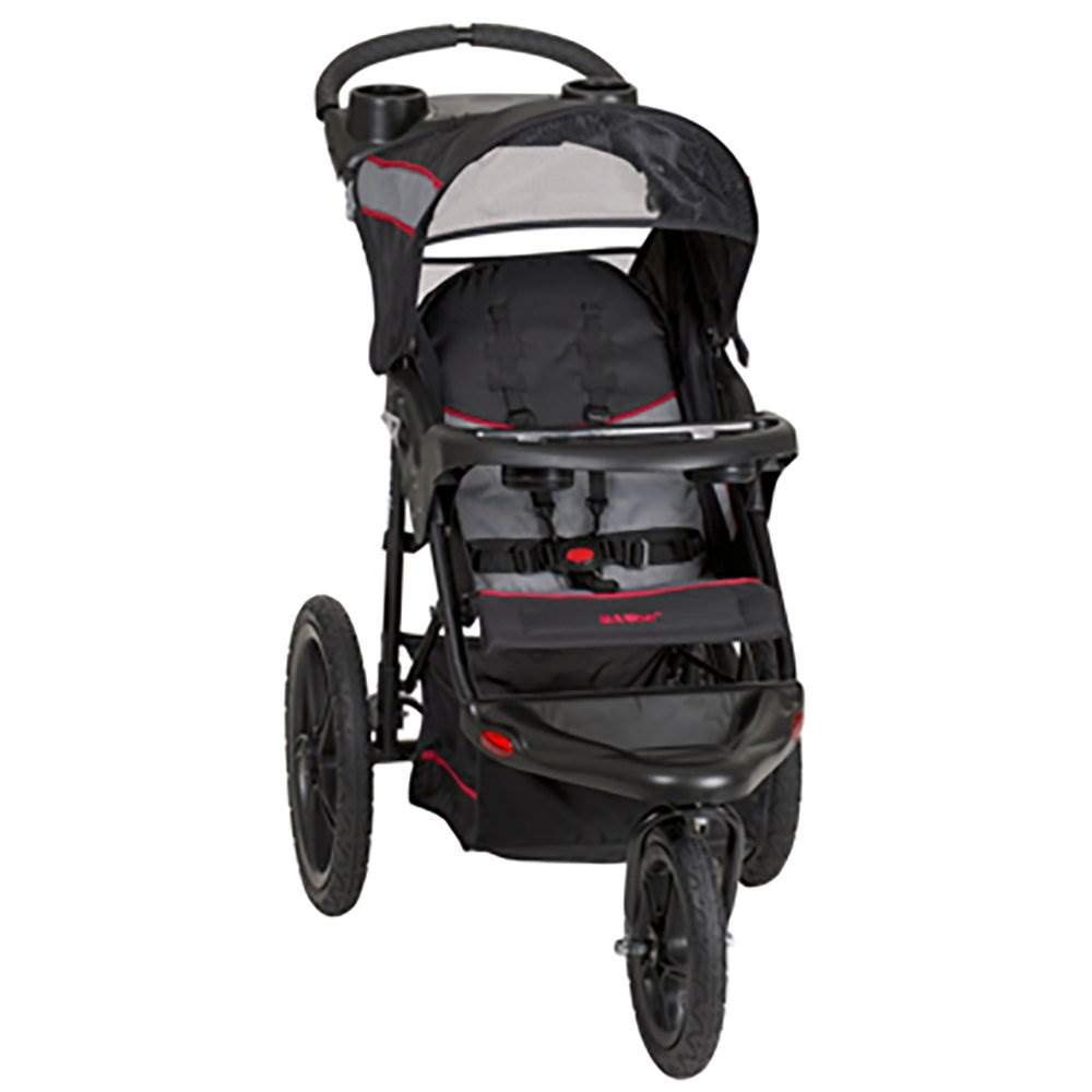 Baby Trend Range Jogger Stroller - Lightweight Compact Folding Stroller with Adjustable Canopy, Millennium | Perfect for Jogging, Shopping & Travel with Your Baby