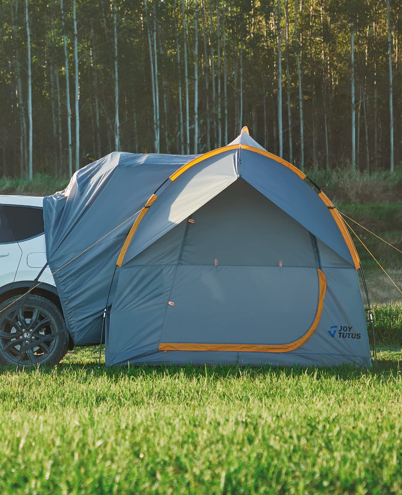 JOYTUTUS SUV Camping Tent - Waterproof PU2000mm Double Layer 6-8 Person Outdoor Tent with Double Door Design | Perfect for Family Camping, Road Trips & Outdoor Adventures