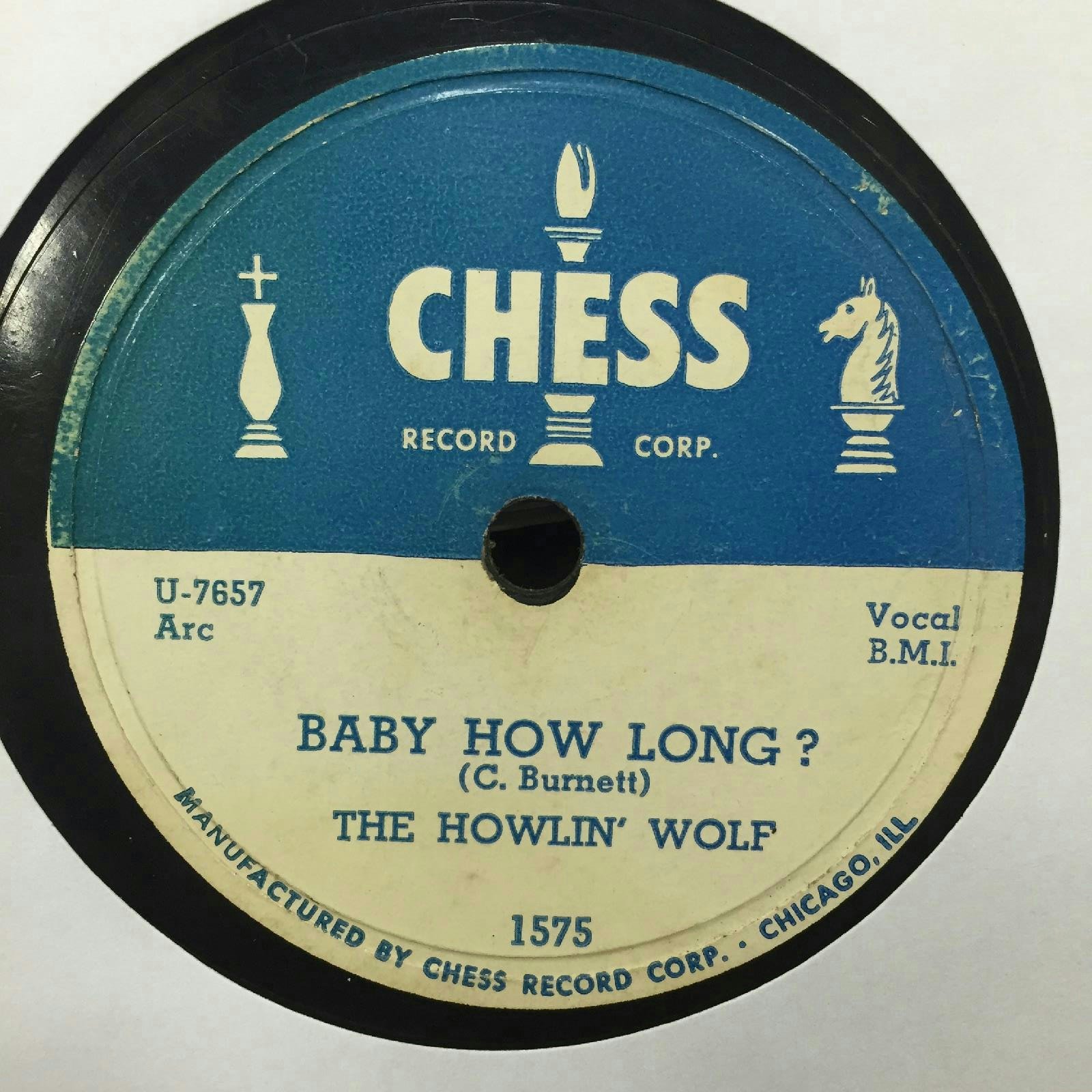 Vintage Howlin' Wolf - Baby How Long / Evil is Goin On 10