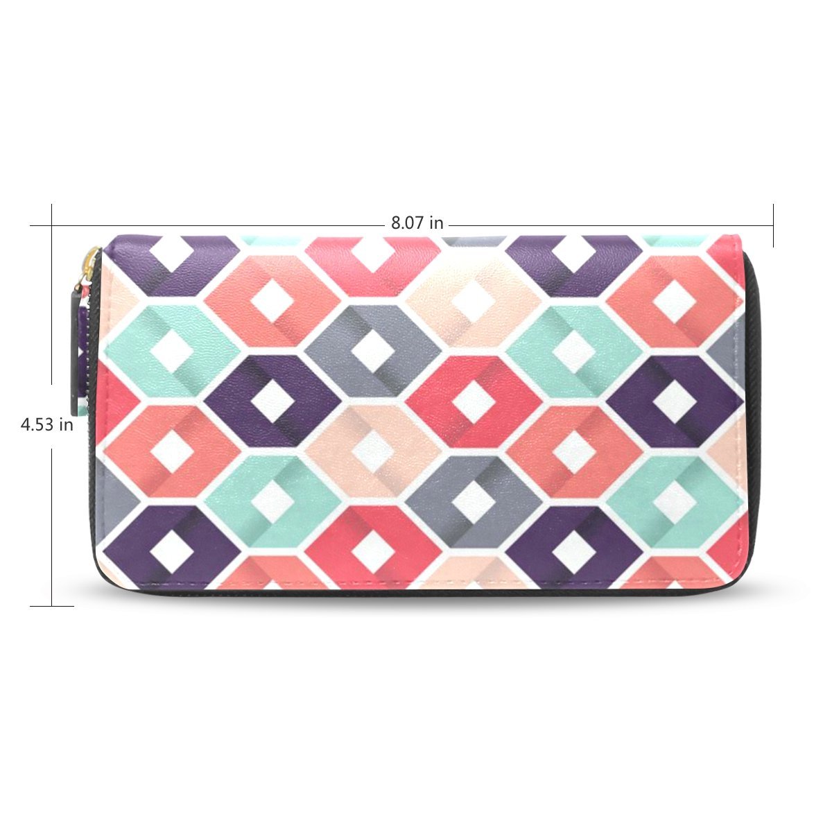 Women's Stylish Long Wallet Case with Card Holder - Fashionable & Functional for Everyday Use, Travel, and Shopping