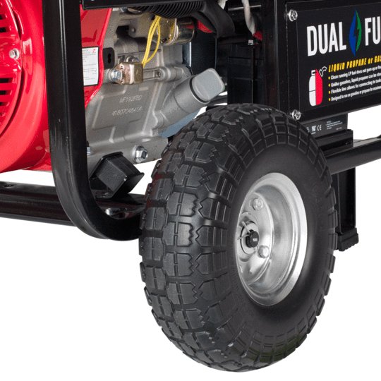 Durostar DS12000EH 9500W/12000W Dual Fuel Portable Generator with Electric Start - Ideal for Home Backup Power, Camping & Emergency Use
