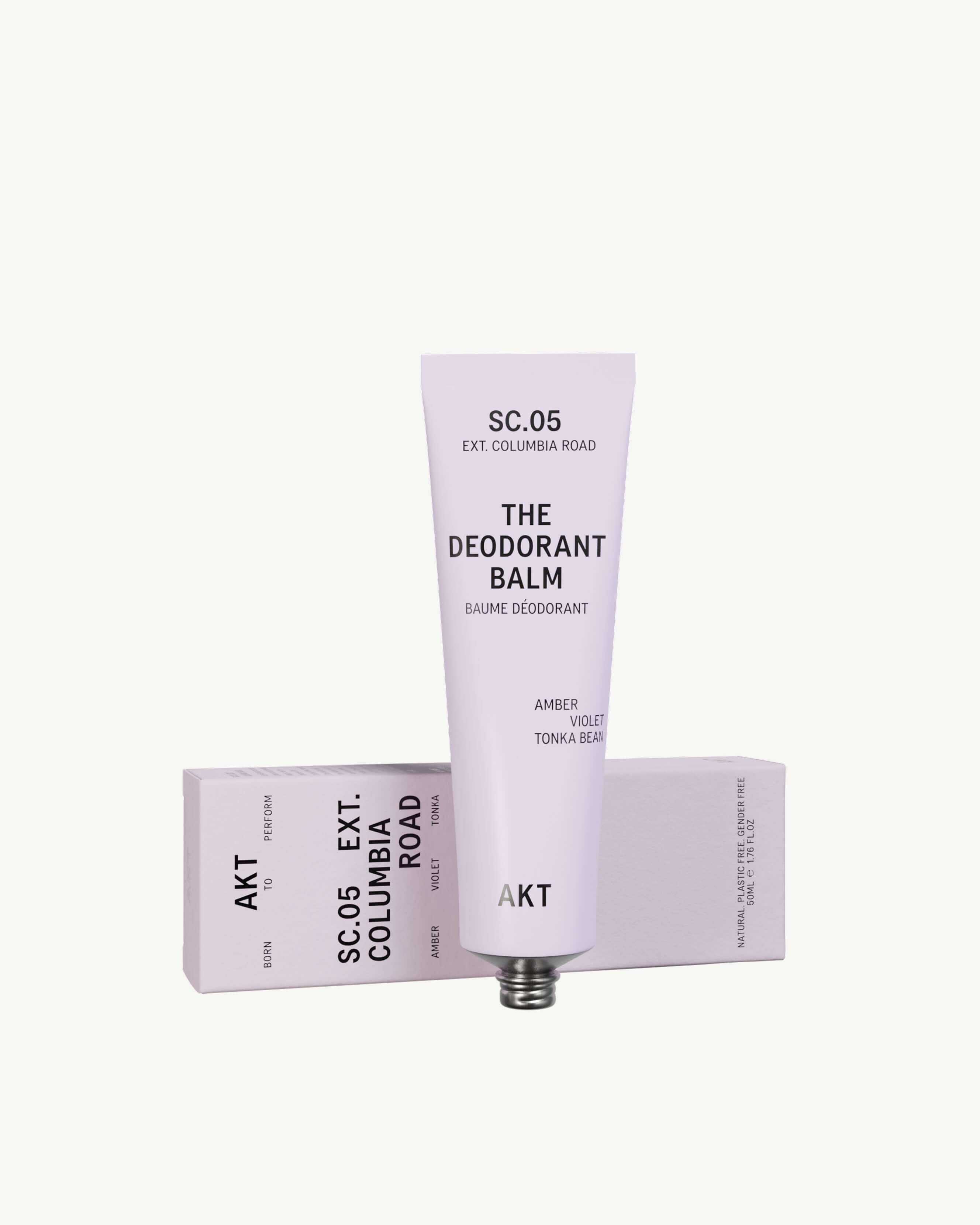 Natural Deodorant Balm for Women & Men - SC.05 Columbia Road Scent | Aluminum-Free, Long-Lasting Protection | Perfect for Gym, Travel & Daily Use