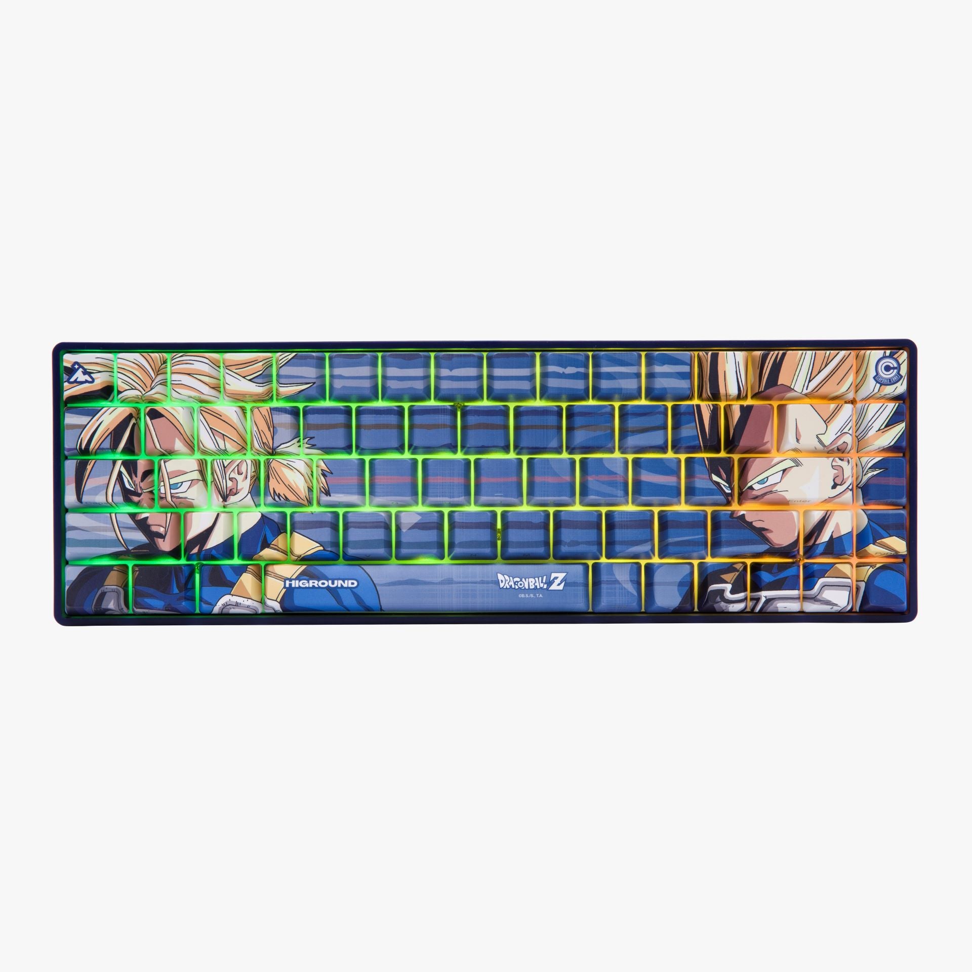 DBZ x HG Basecamp 65 Keyboard - Compact Mechanical Gaming Keyboard with RGB Backlight | Perfect for Esports, Typing & Office Work