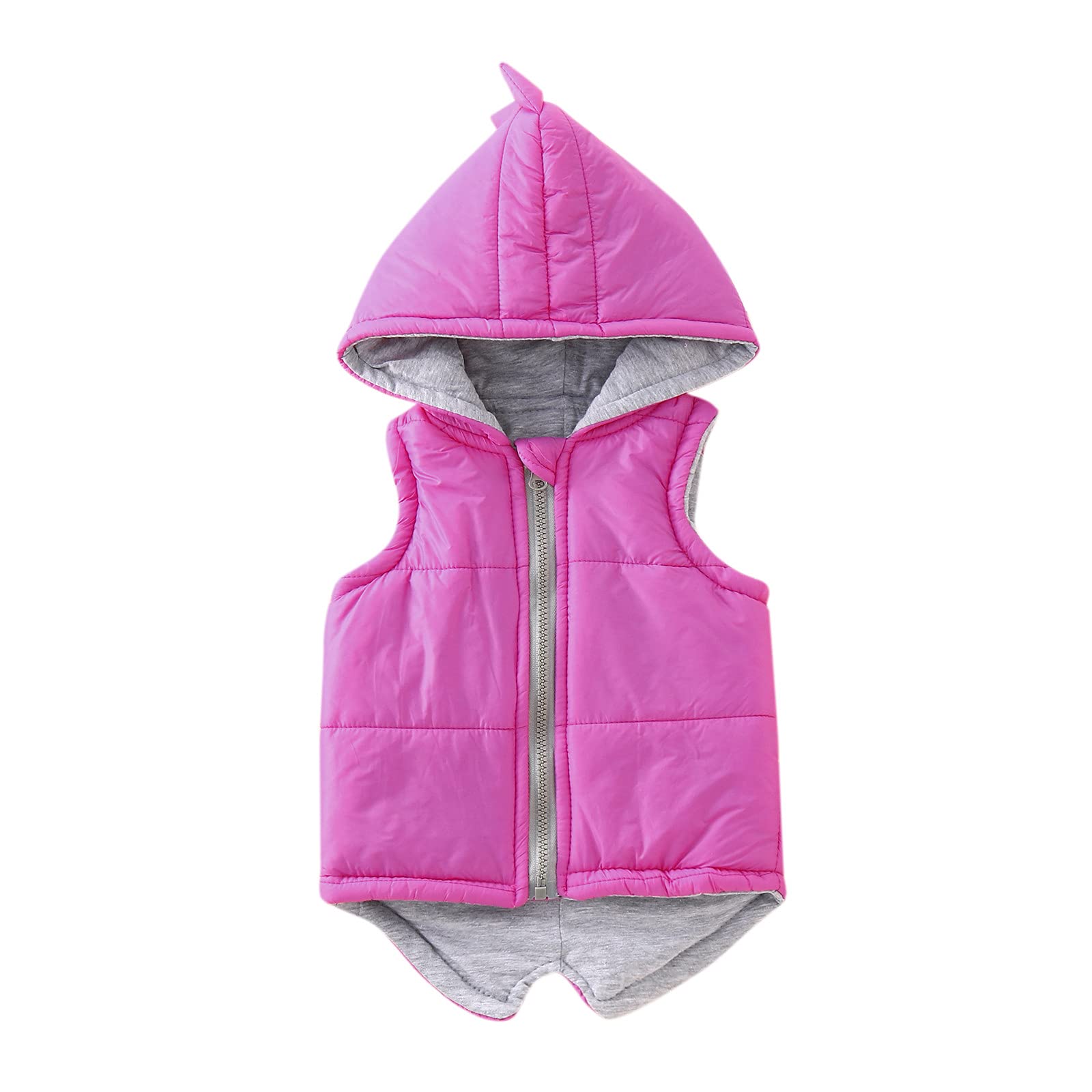 Baby Boy Winter Clothes 0-3 Months - Soft Zipper/Button Coats & Jackets for Infants | Cartoon Outfit in Hot Pink | Perfect for Autumn & Winter Outings, Family Photos, and Daily Wear